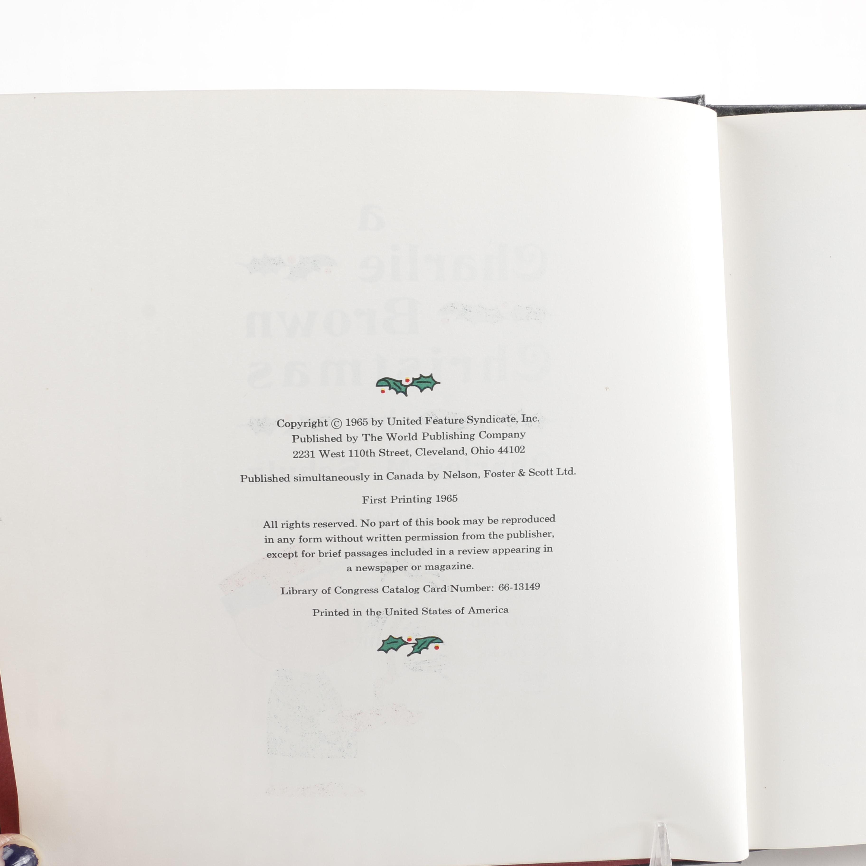 Vintage Children's Christmas Books