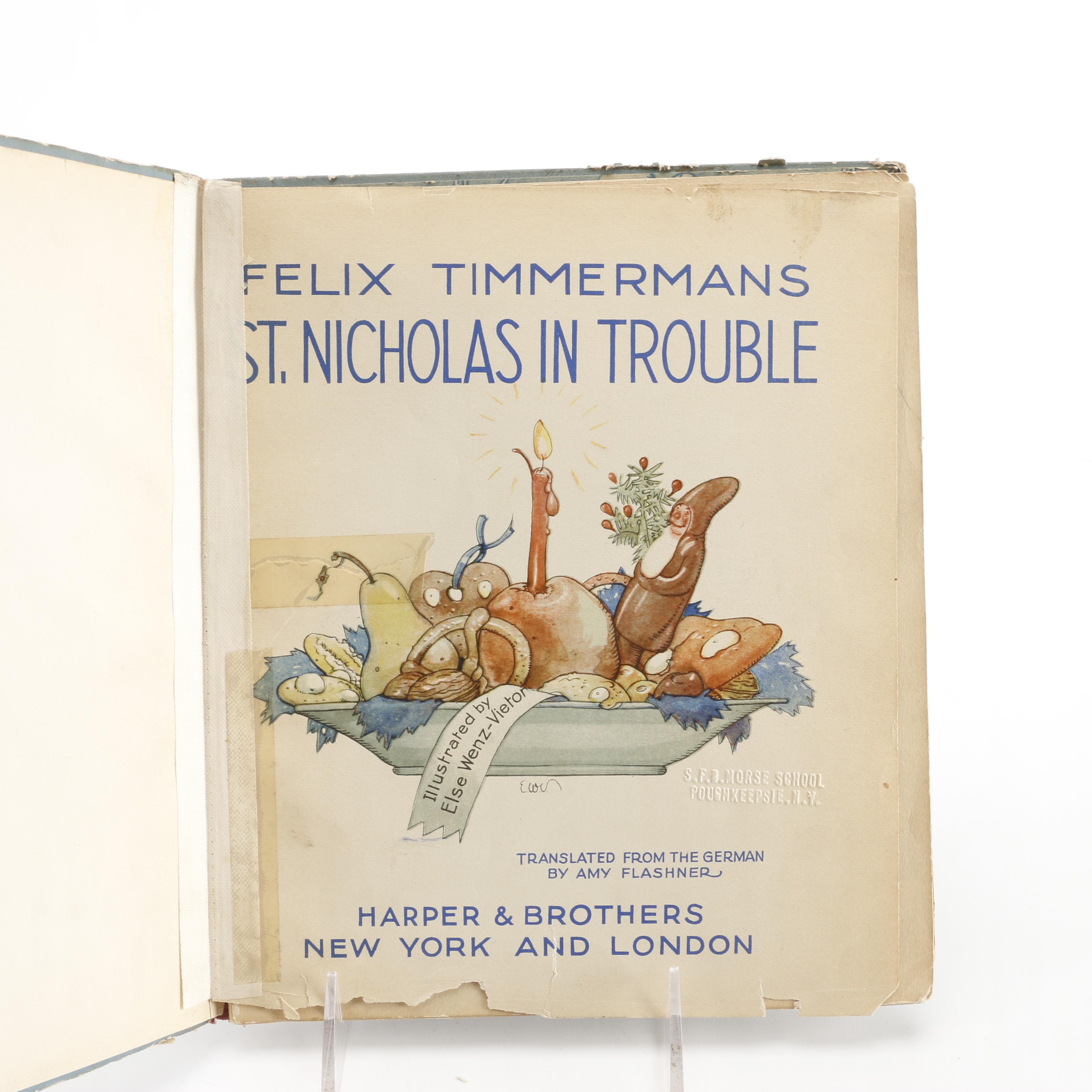 Vintage Children's Christmas Books