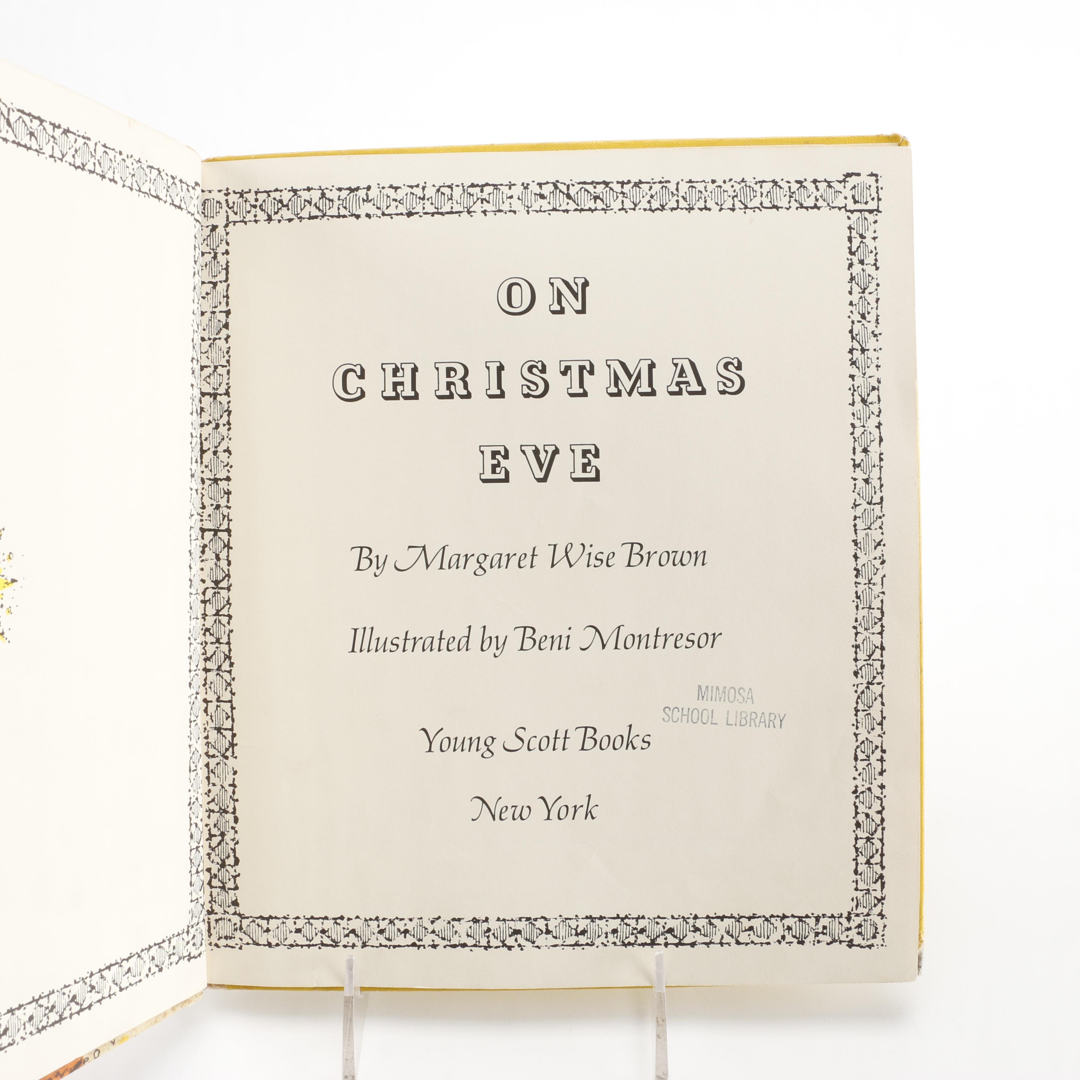 Vintage Children's Christmas Books