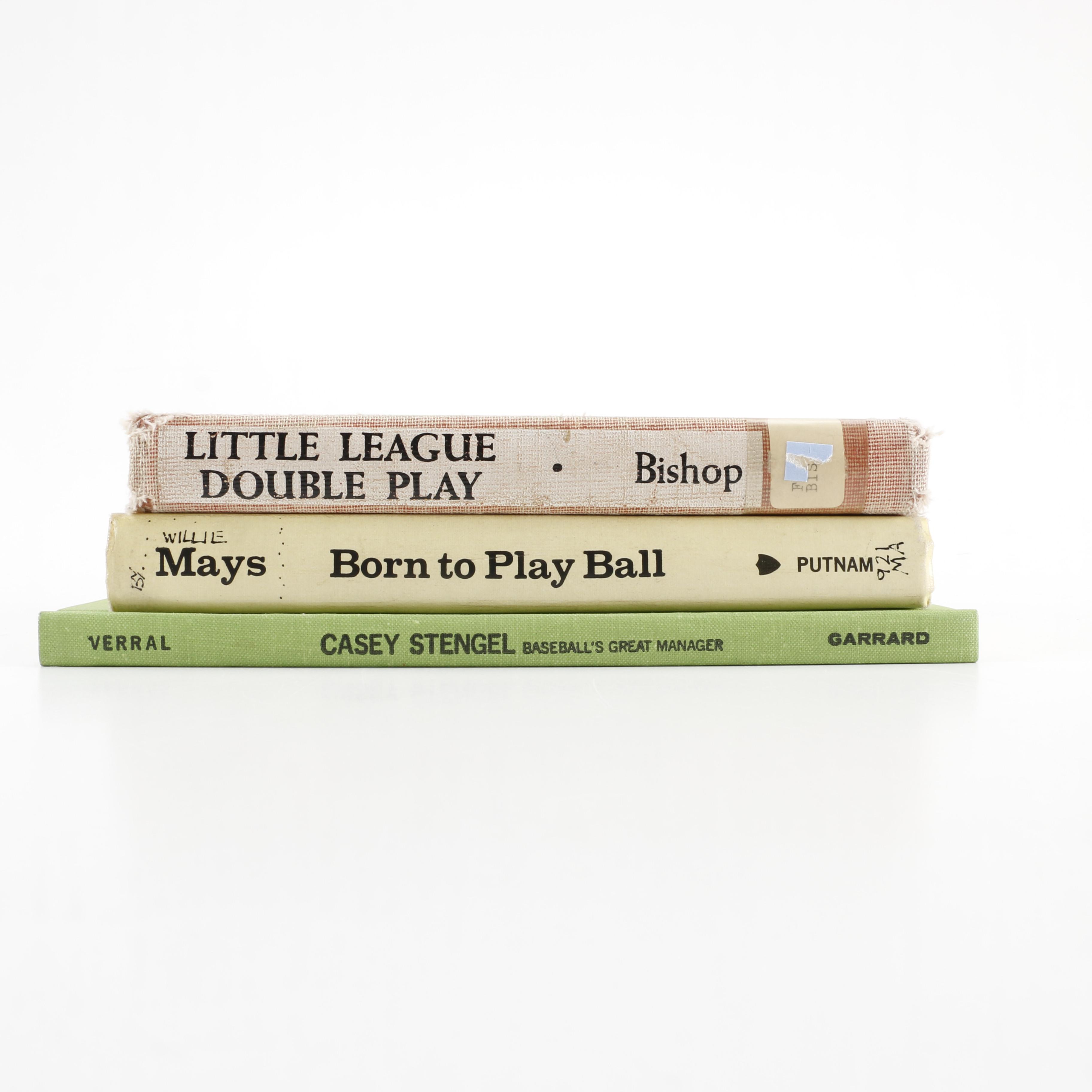 Vintage Baseball Themed Books