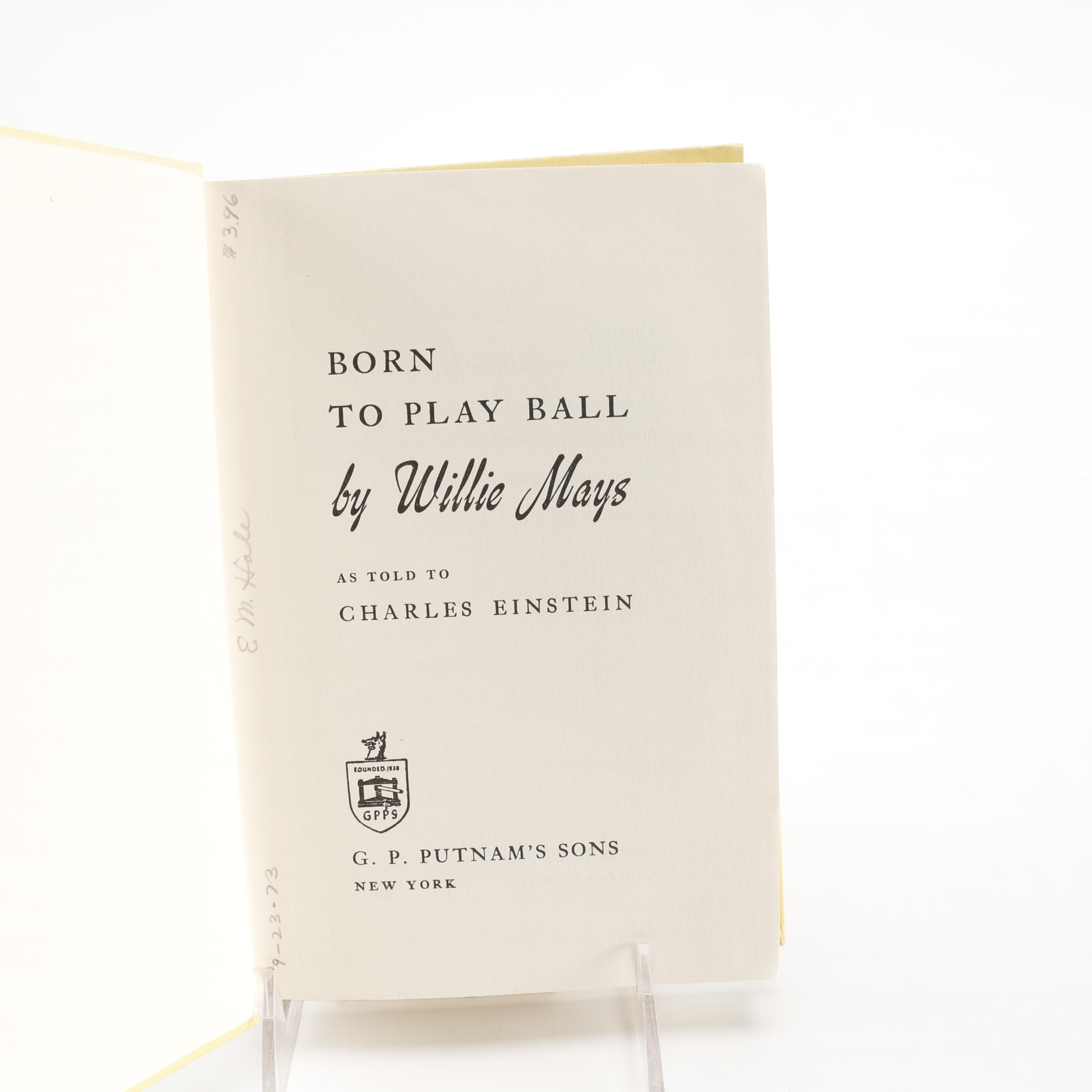 Vintage Baseball Themed Books