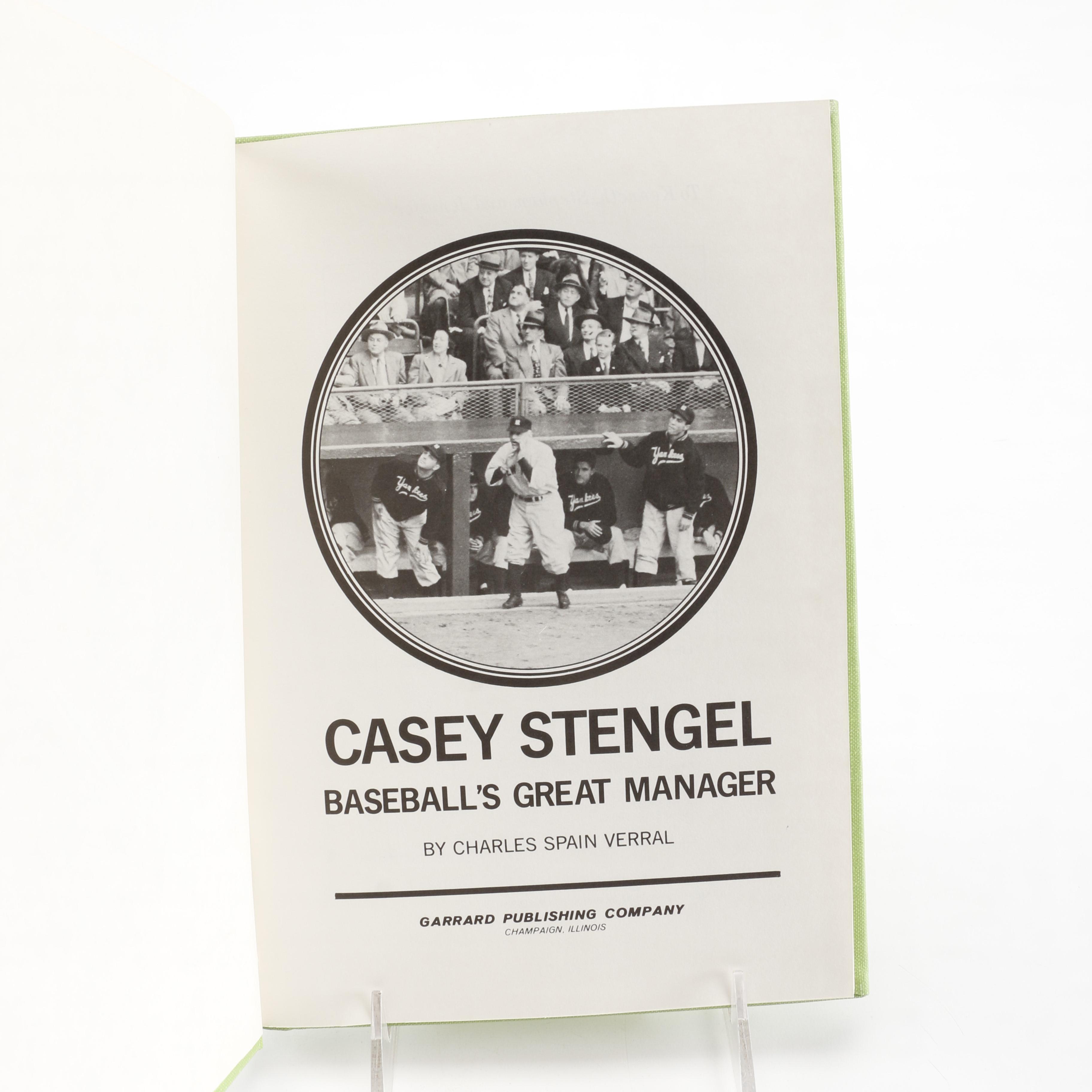 Vintage Baseball Themed Books