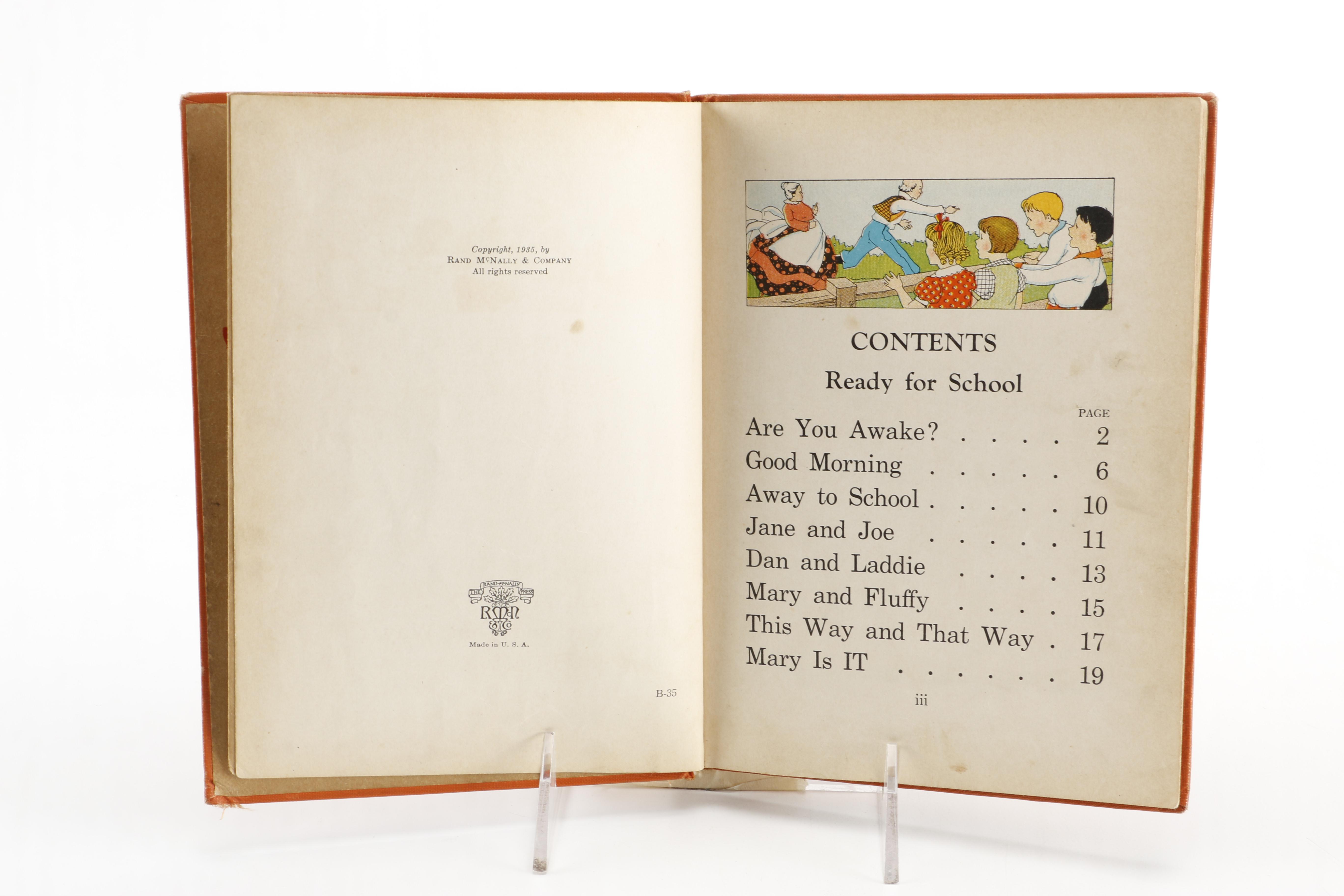 1935 "Little Friends at School"