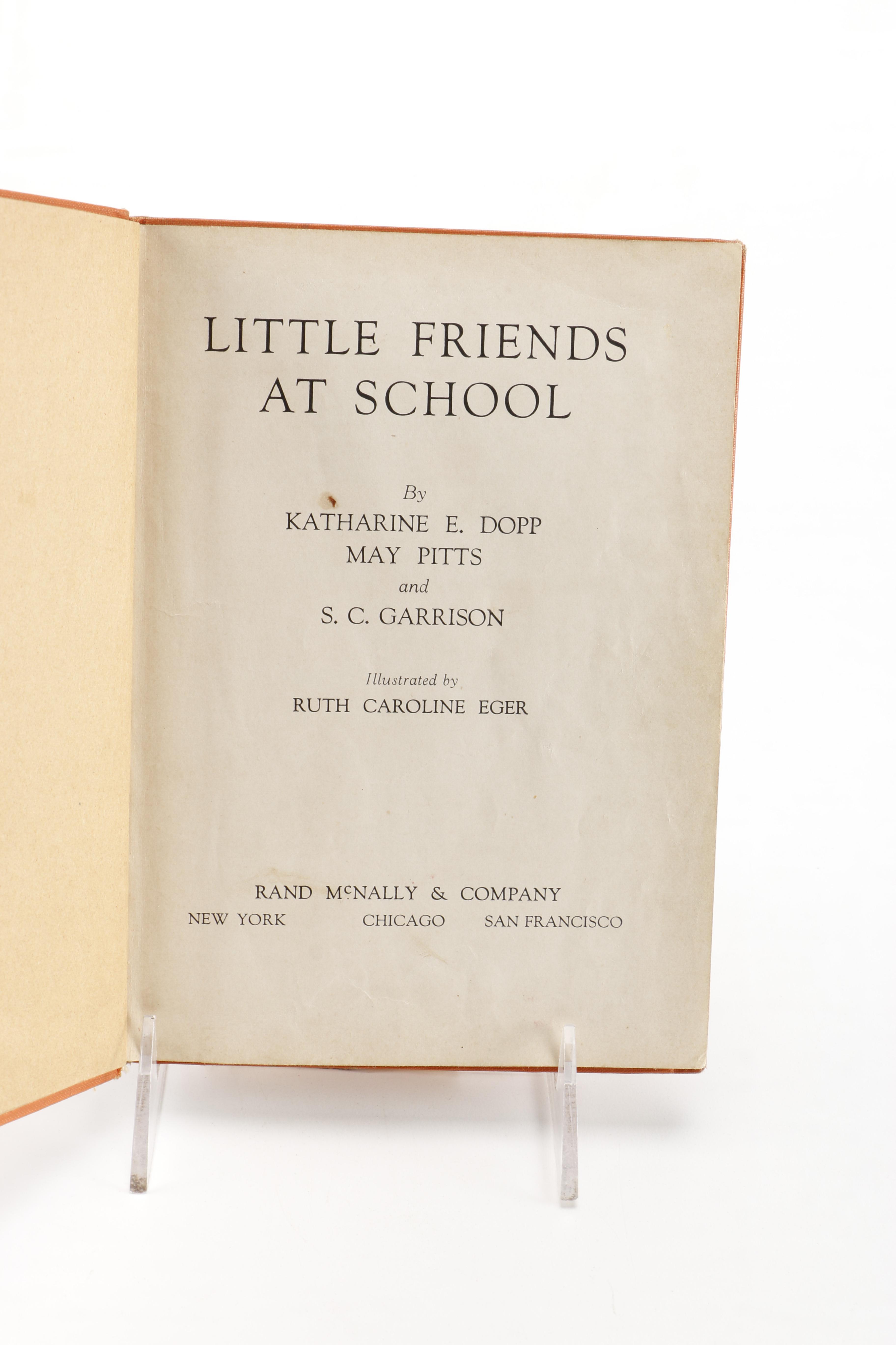 1935 "Little Friends at School"