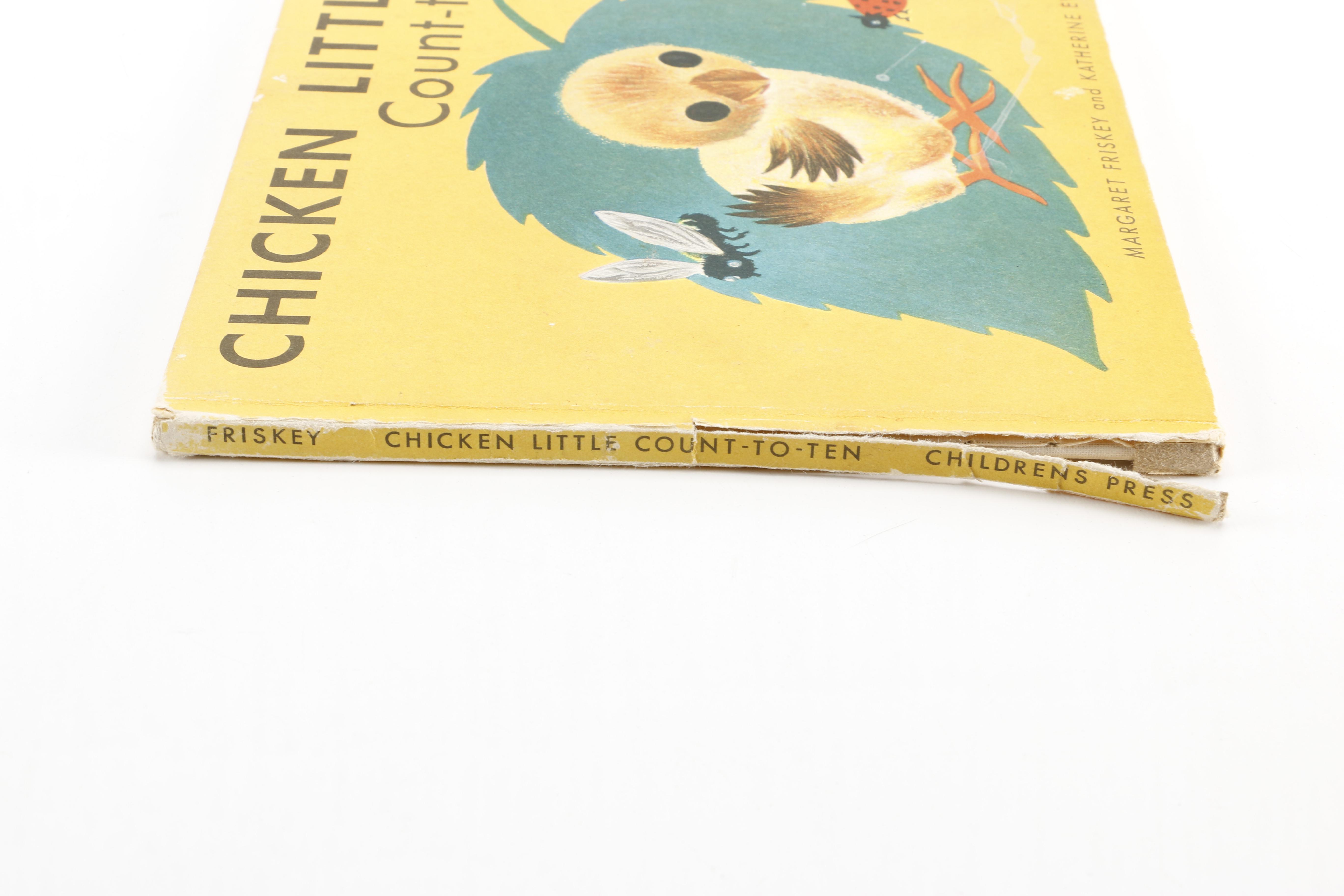 Vintage "Chicken Little Count-To-Ten" by Margaret Friskey