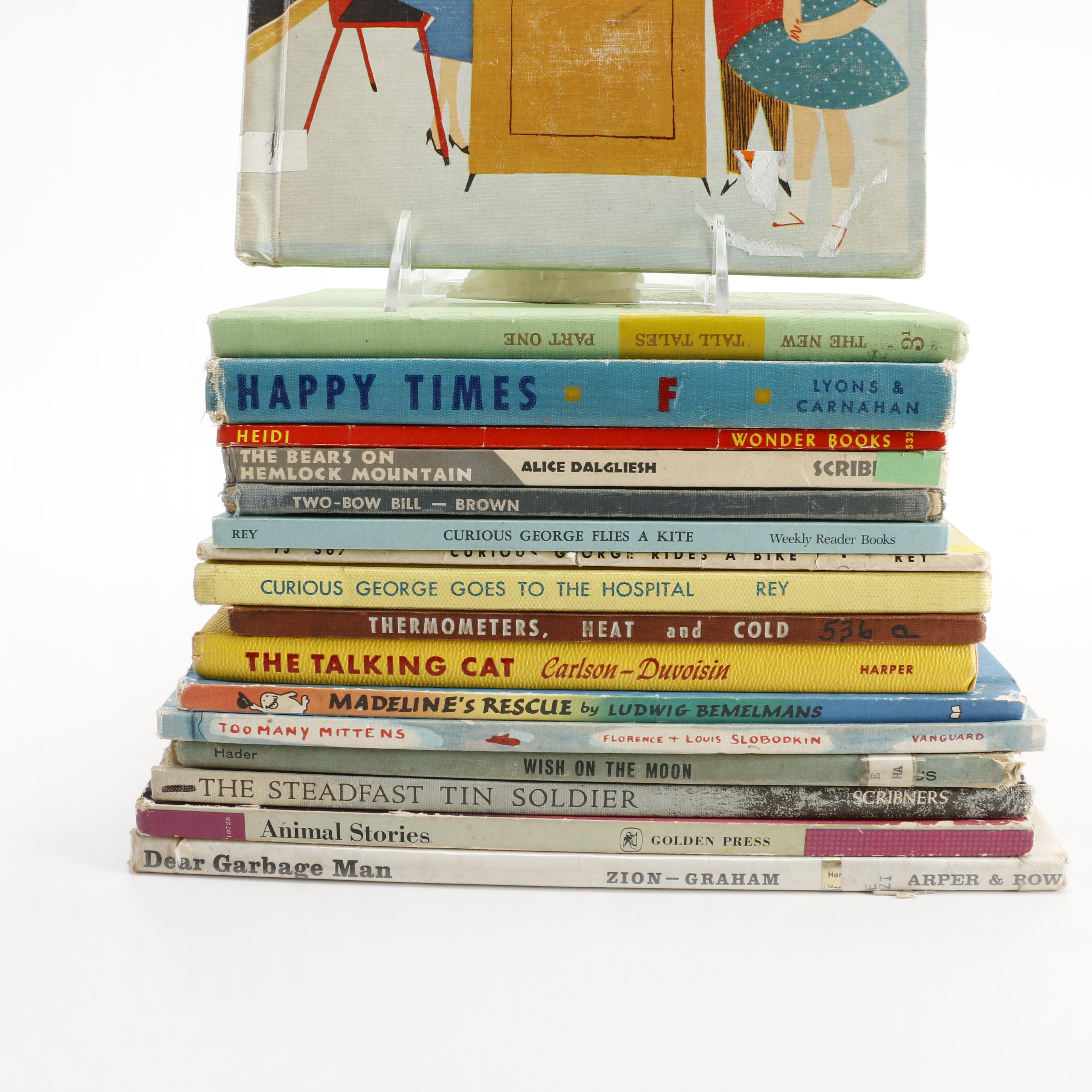 Vintage Children's Books Including Curious George