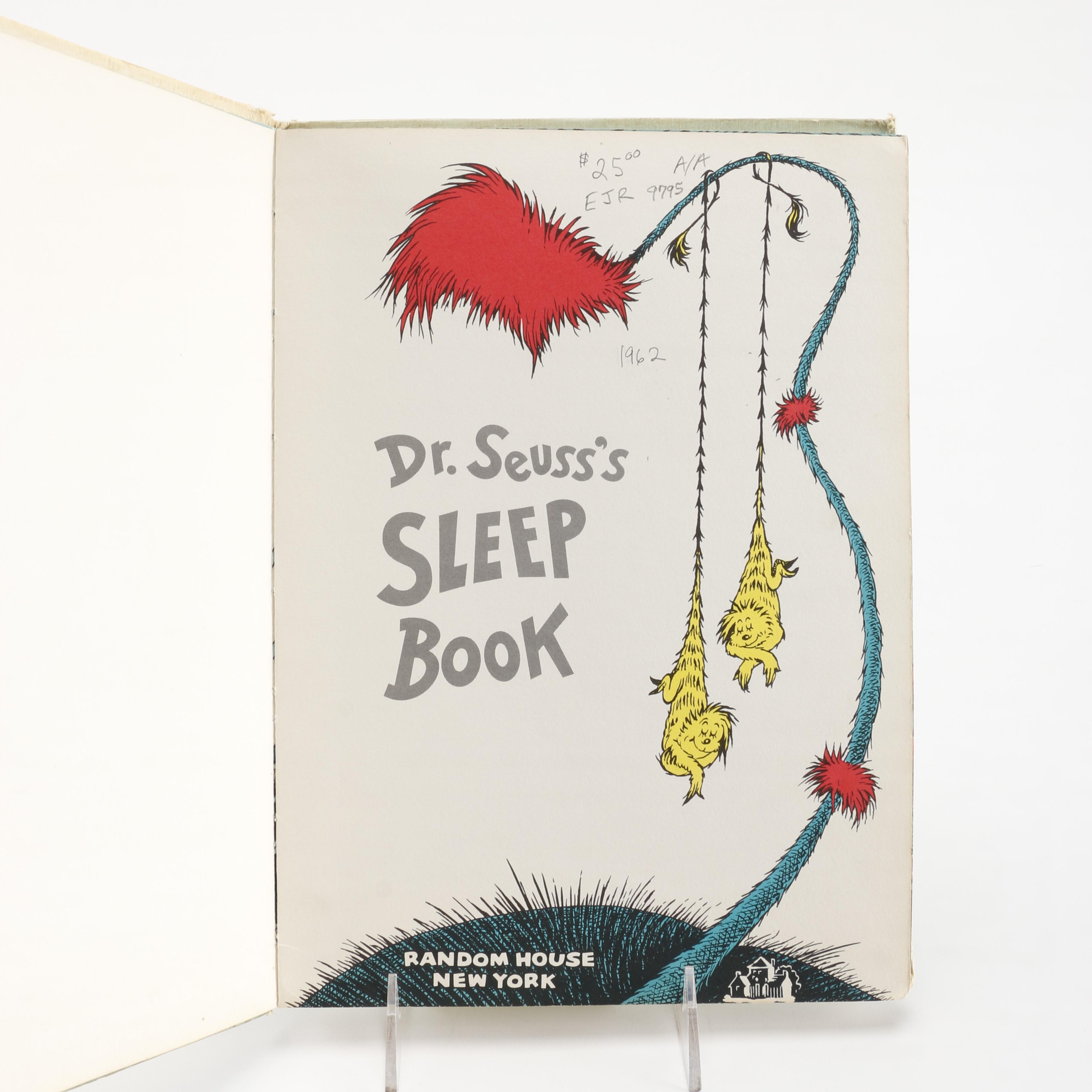 1962 Early Edition "Dr. Seuss's Sleep Book"