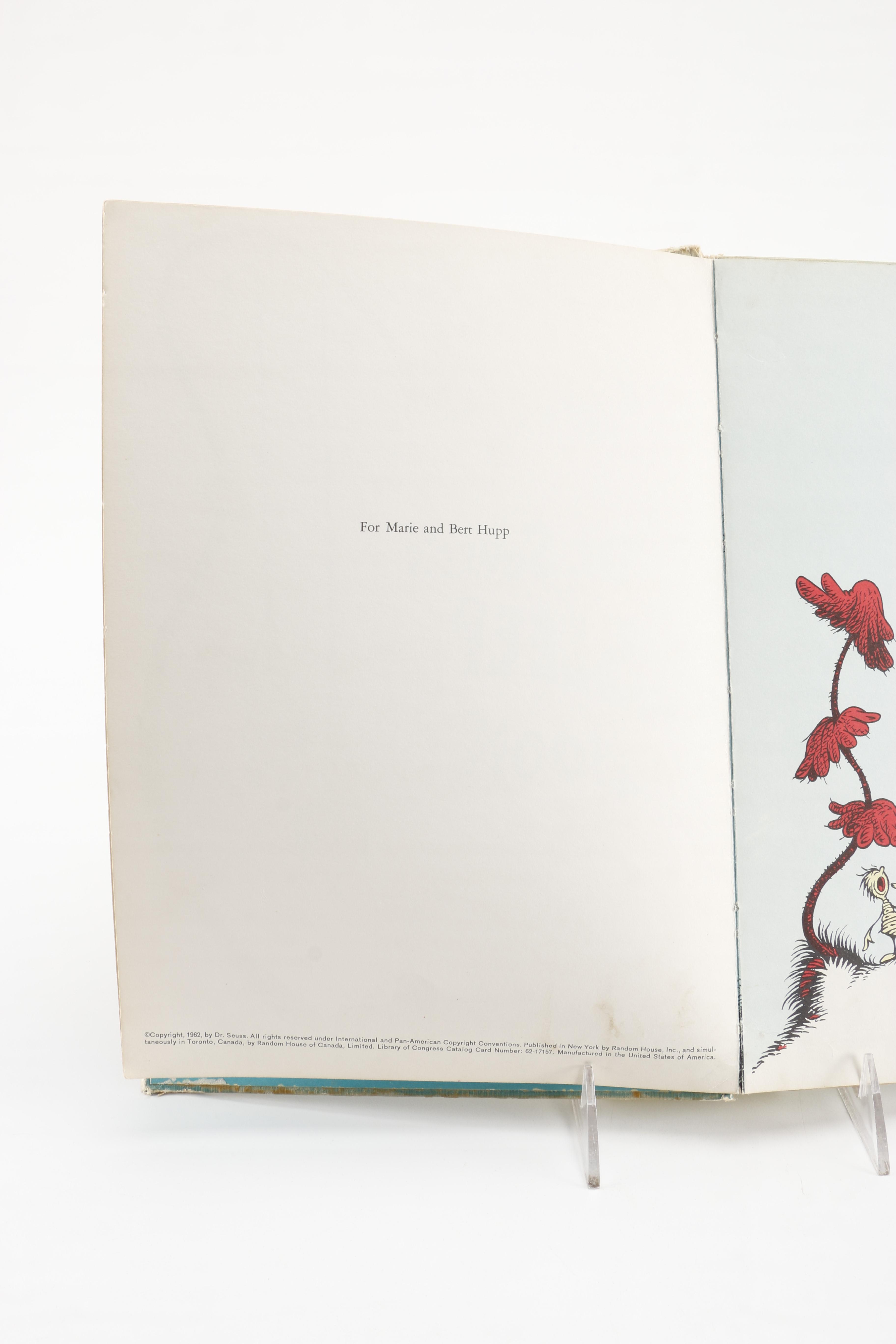 1962 Early Edition "Dr. Seuss's Sleep Book"