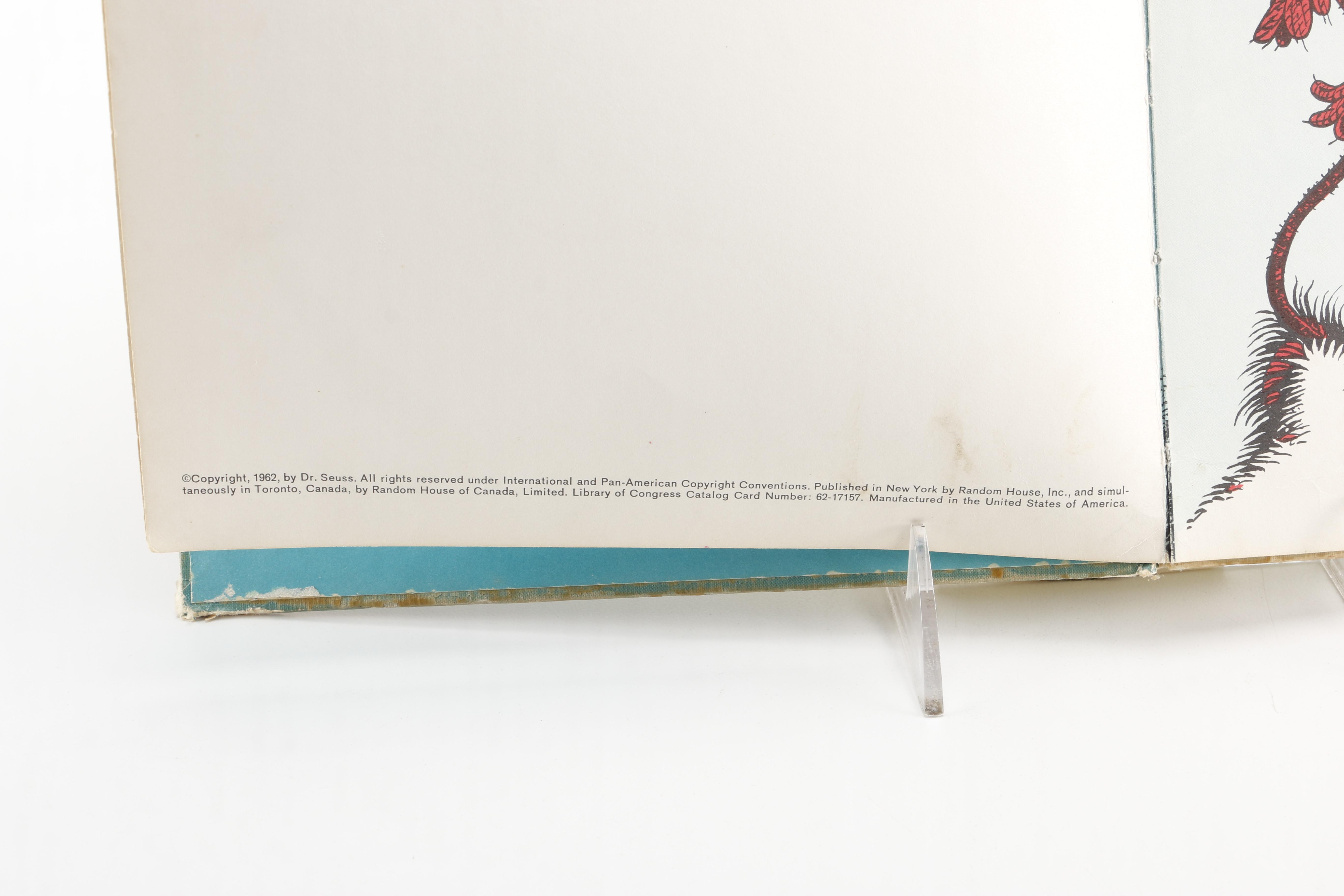 1962 Early Edition "Dr. Seuss's Sleep Book"