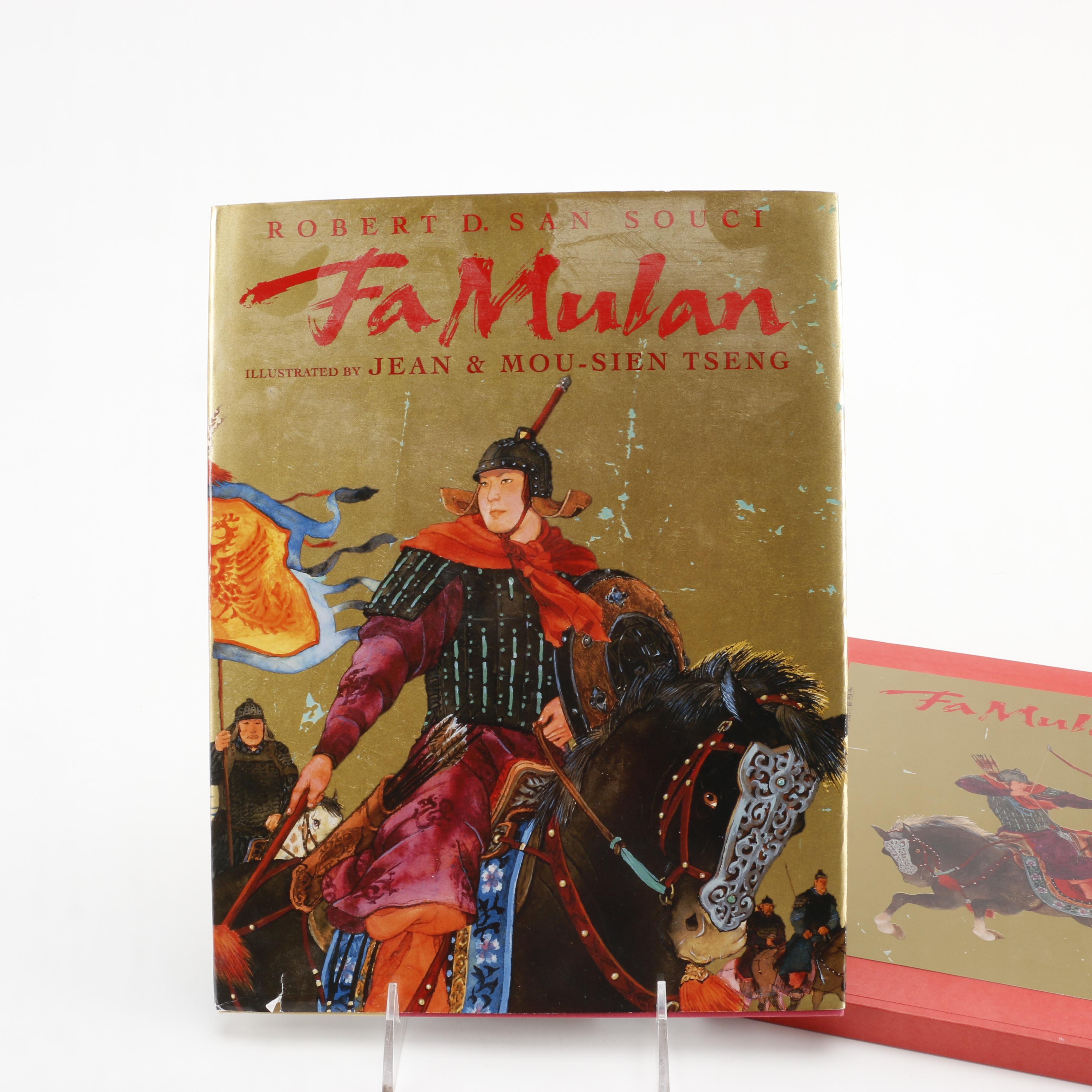 1998 Signed Limited Edition "Fa Mulan" by Robert D. San Souci