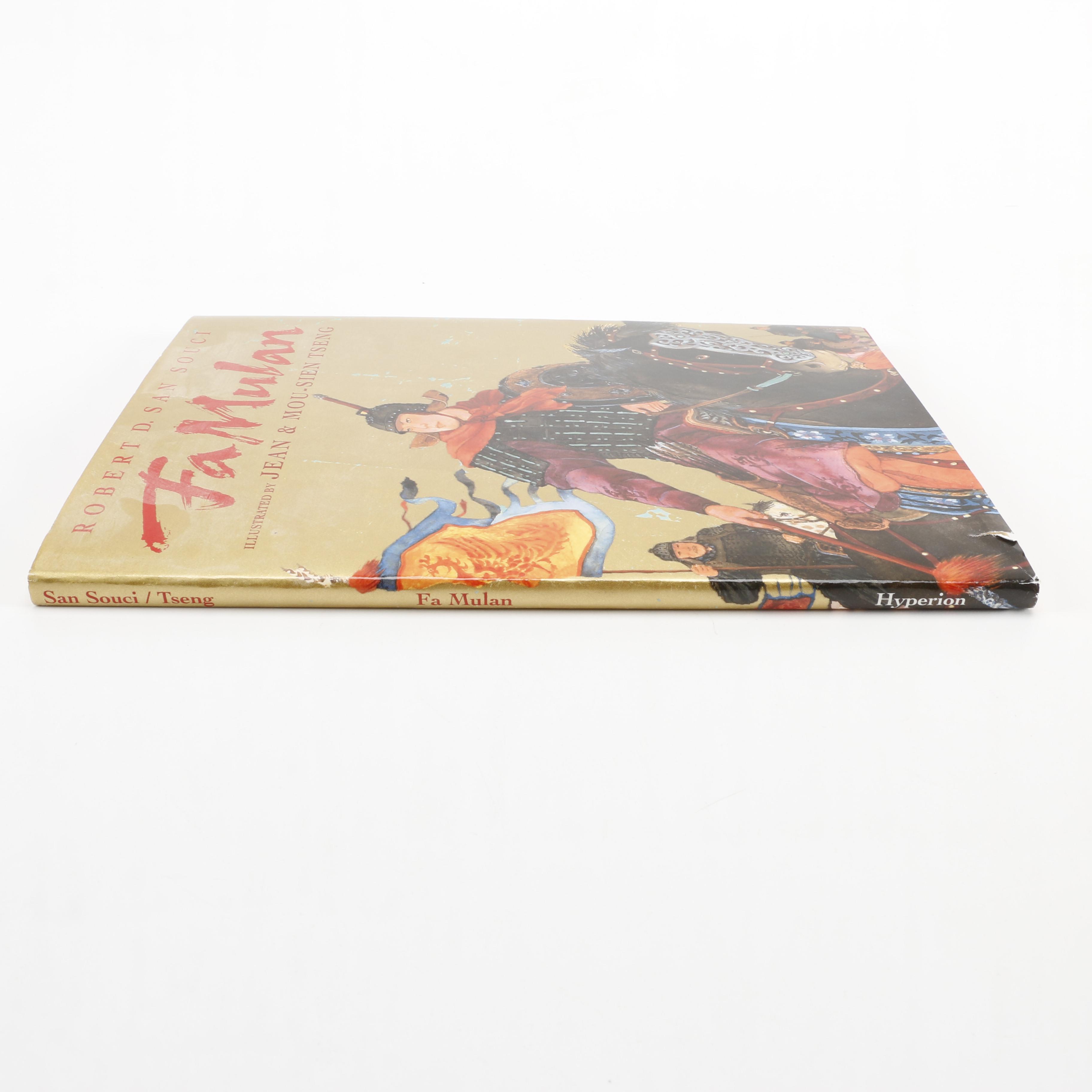 1998 Signed Limited Edition "Fa Mulan" by Robert D. San Souci