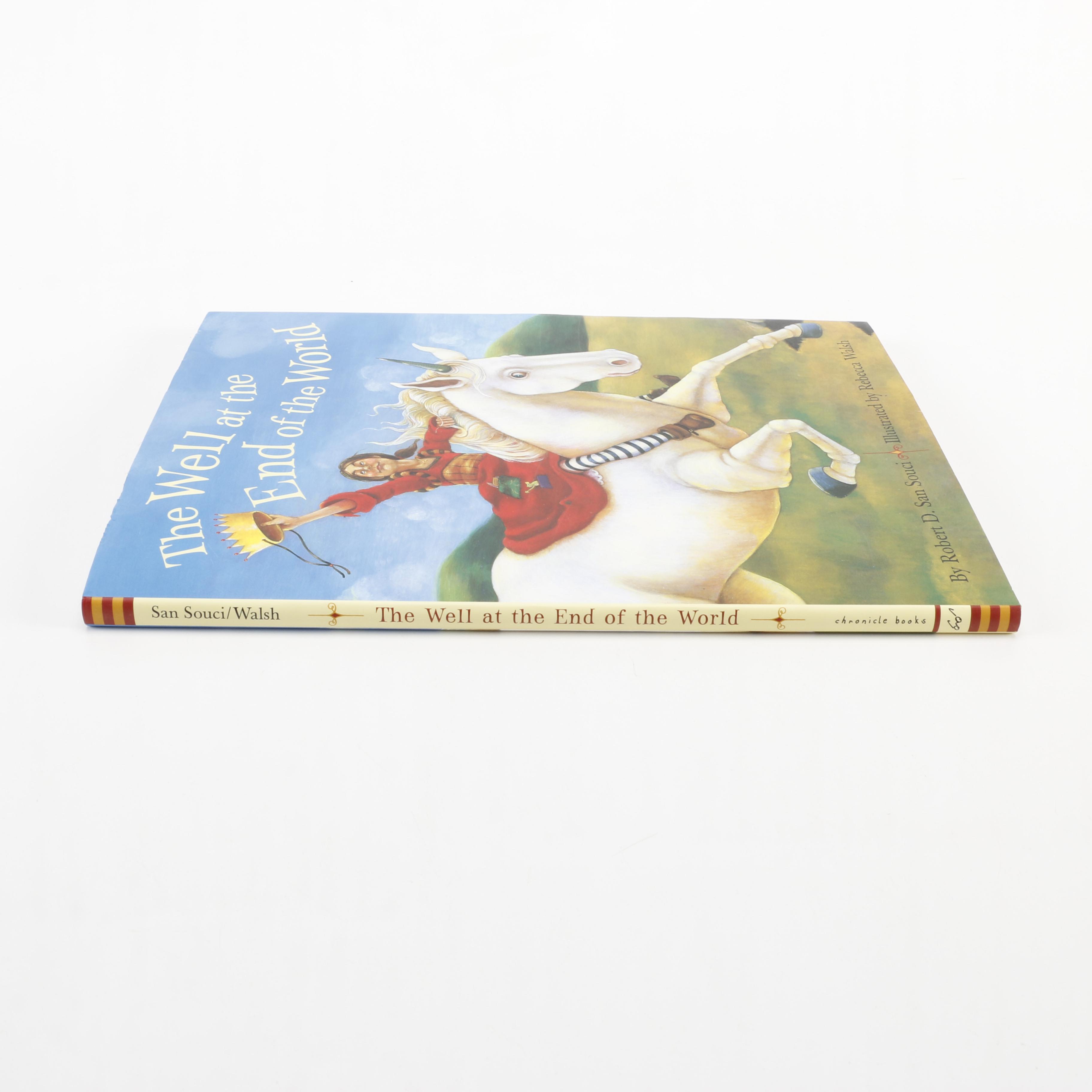 2004 Signed First Printing "The Well at the End of the World" by Robert D. San Souci