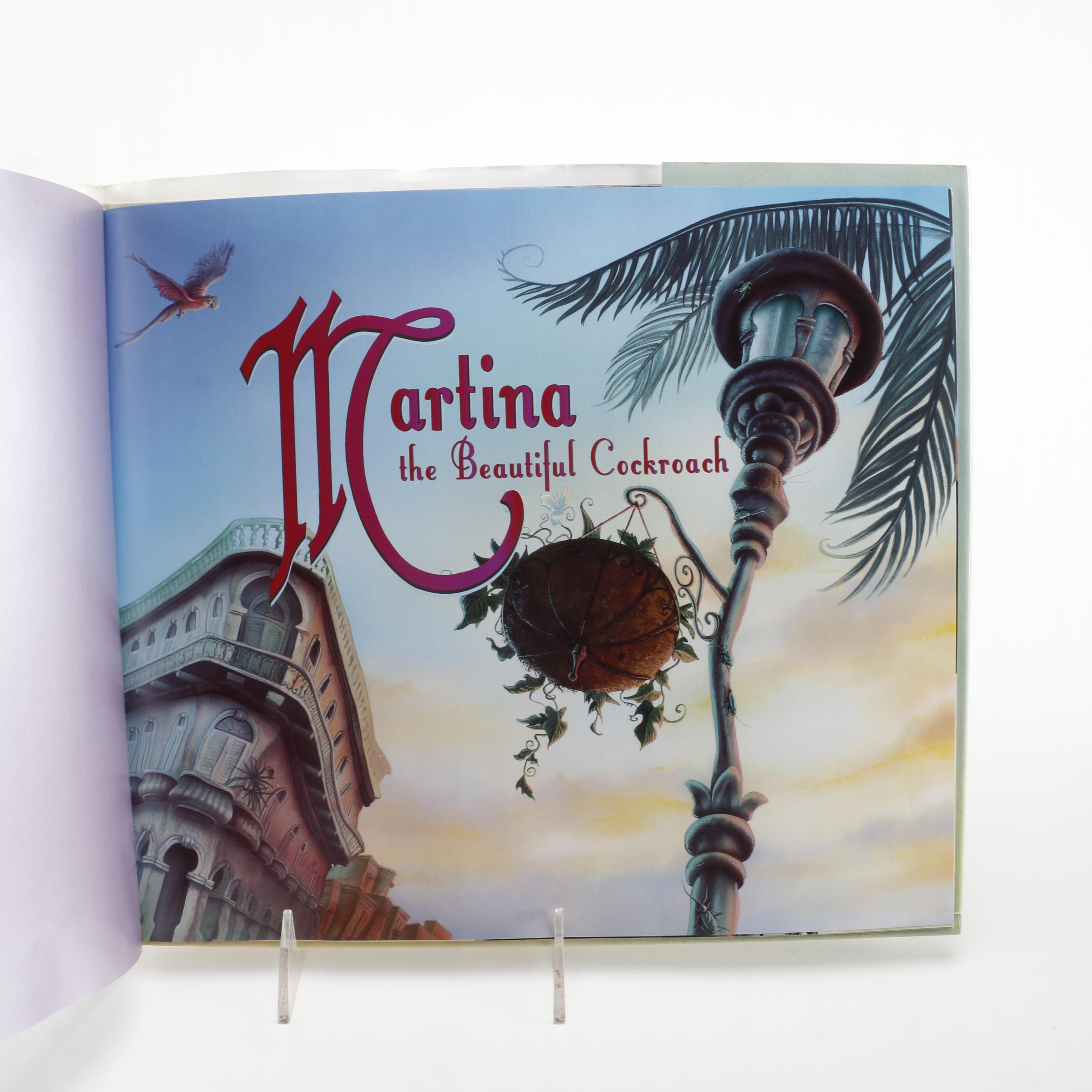 Collection of Children's Folk Tales Including Singed Copy of "Martina the Beautiful Cockroach"