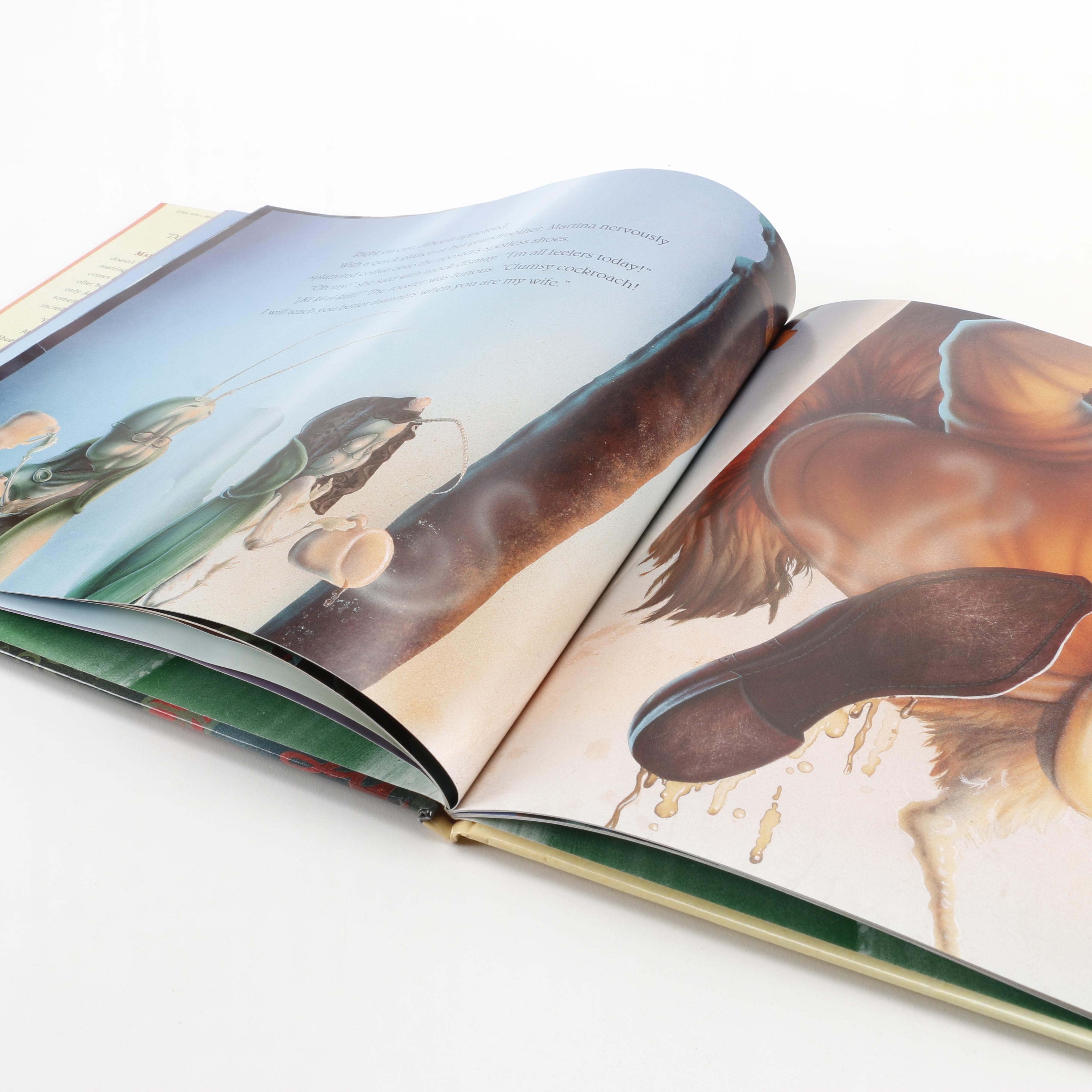 Collection of Children's Folk Tales Including Singed Copy of "Martina the Beautiful Cockroach"