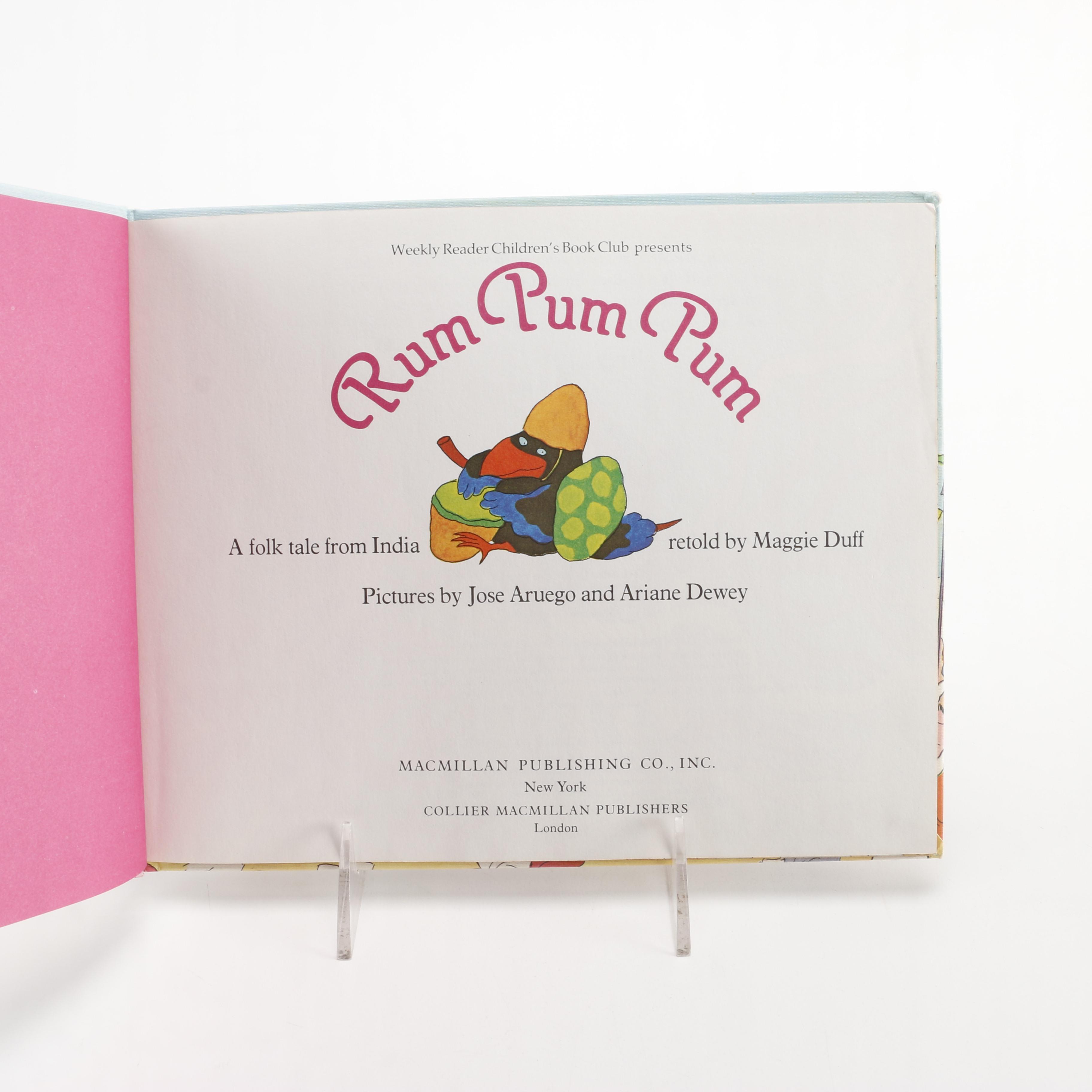 Collection of Children's Folk Tales Including Singed Copy of "Martina the Beautiful Cockroach"