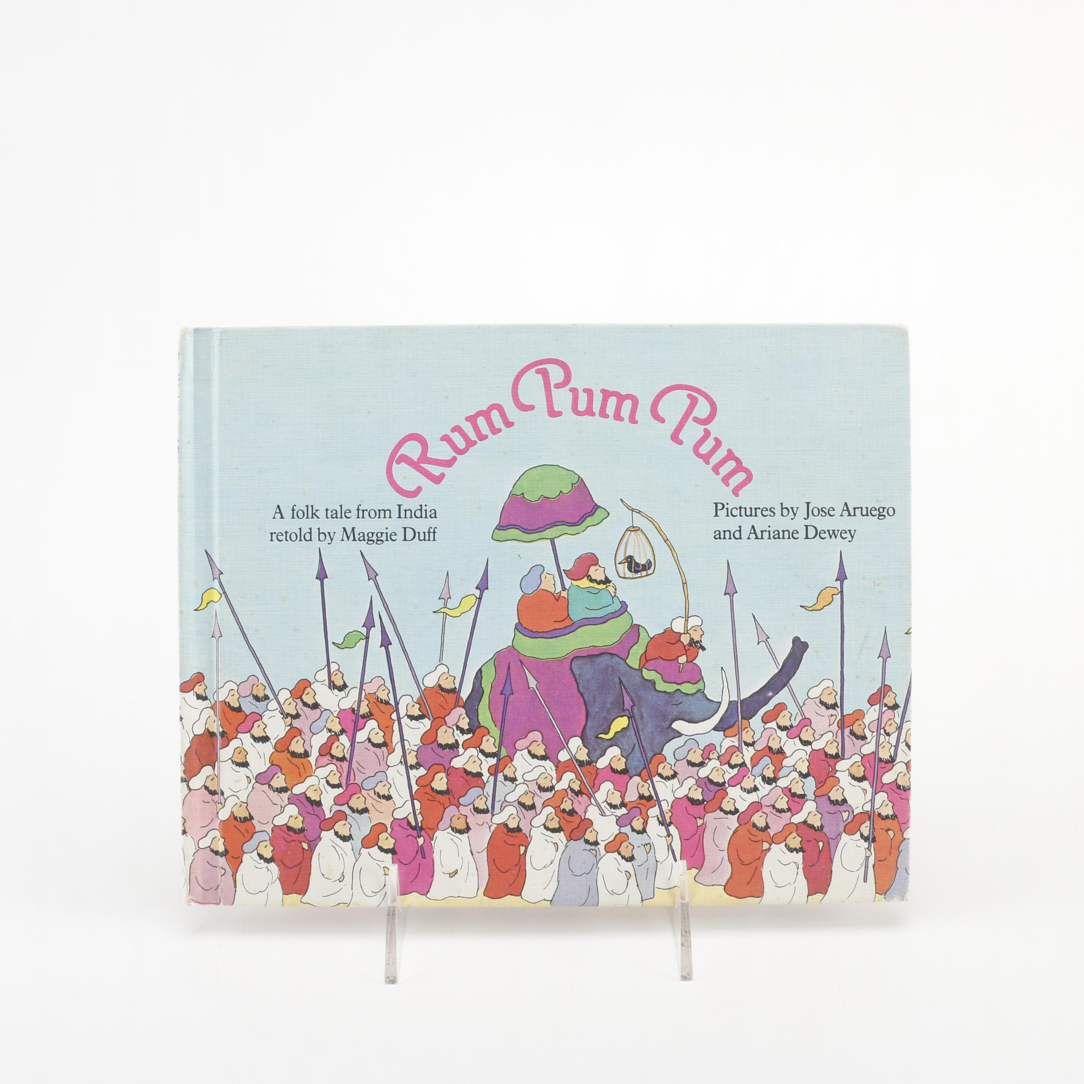 Collection of Children's Folk Tales Including Singed Copy of "Martina the Beautiful Cockroach"