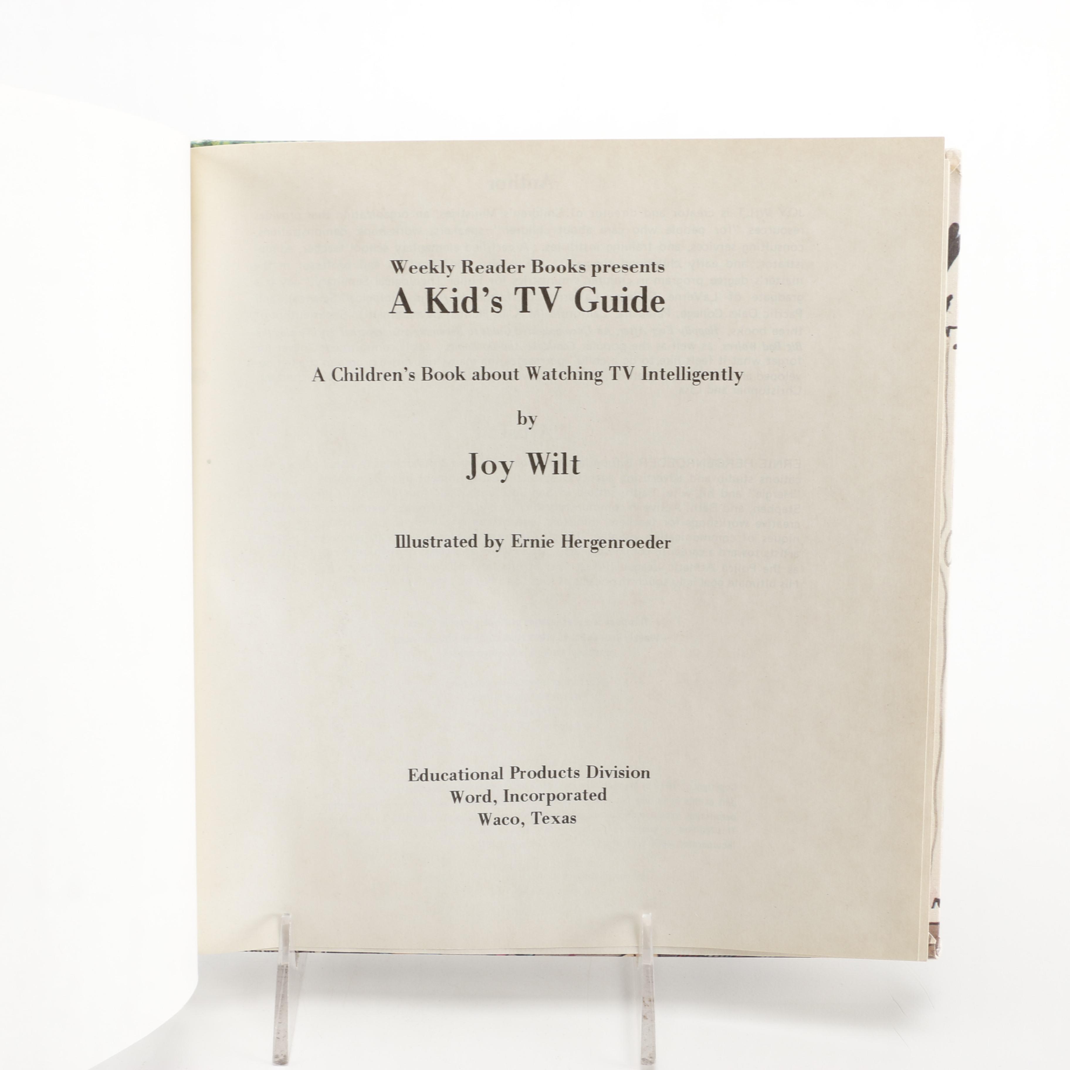 1980s "Ready-Set-Grow" Educational Children's Books by Joy Wilt