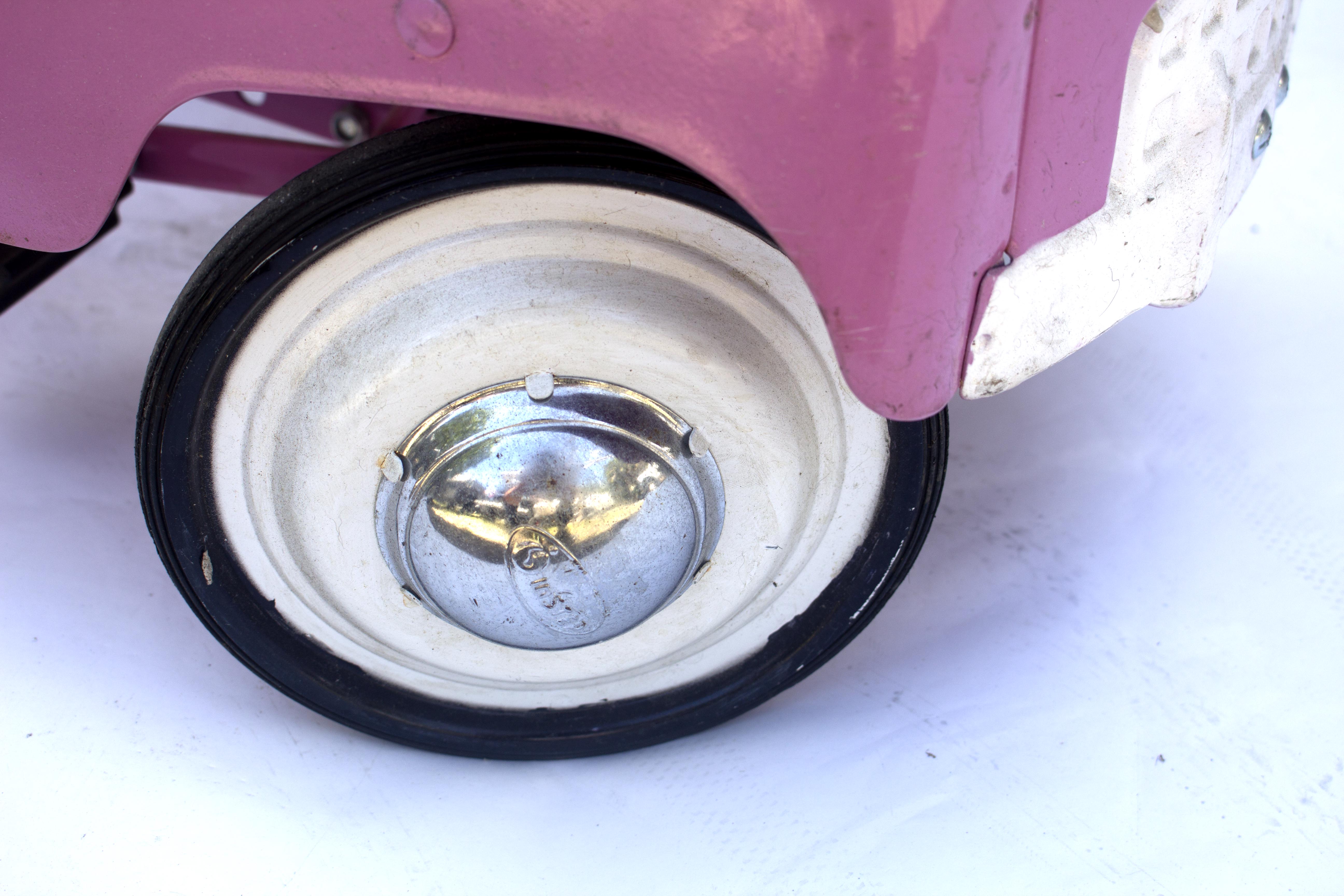 Pink InStep Ford Vintage Reproduction Pedal Car
