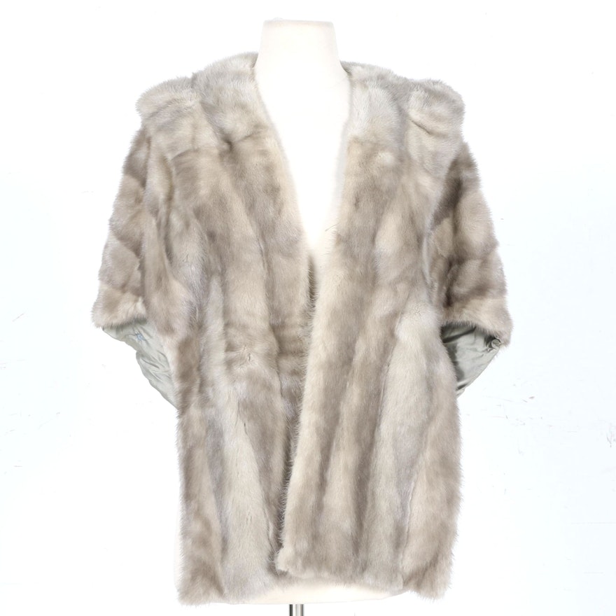 Silver Mink Stole