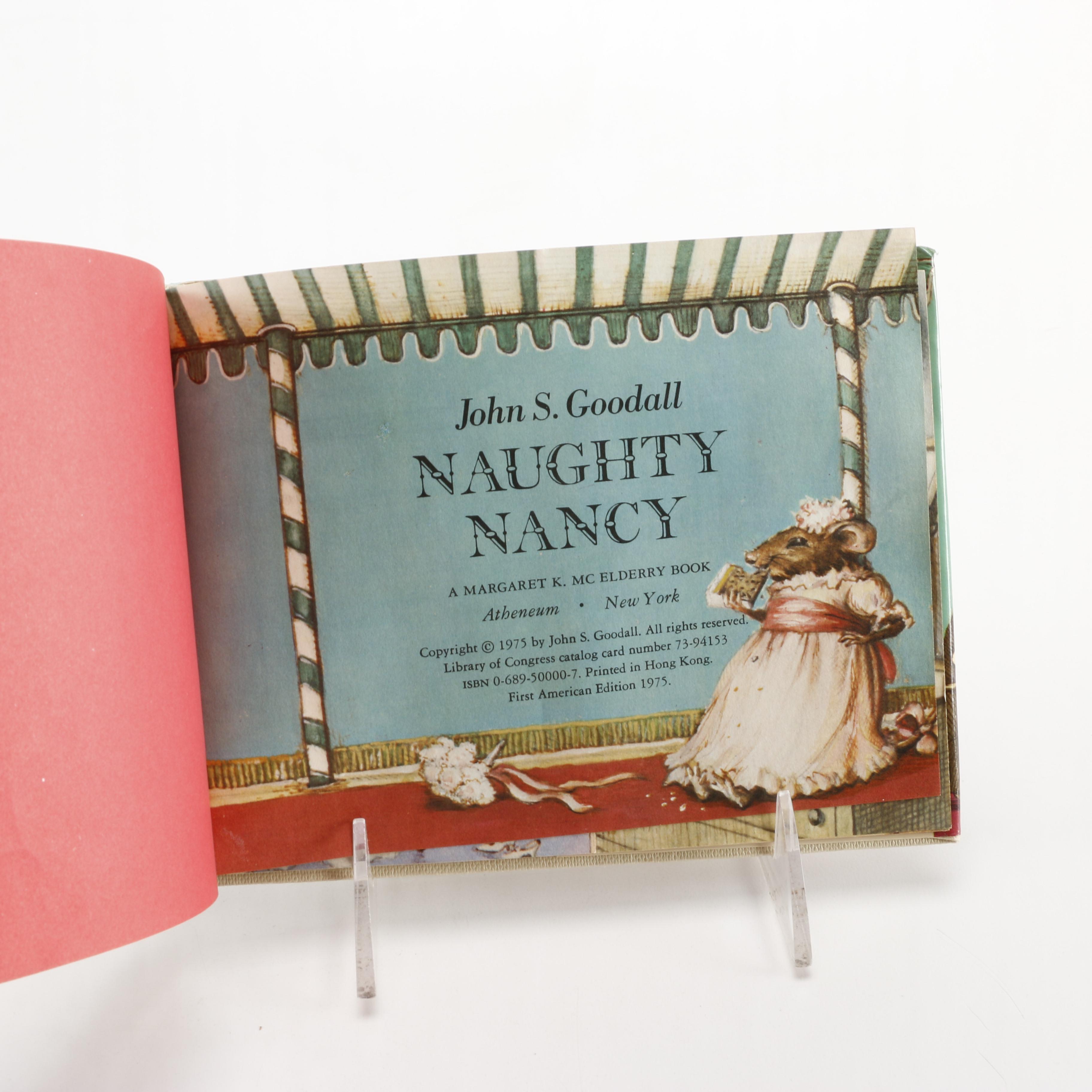 1975 First American Edition "Naughty Nancy" By John Goodall
