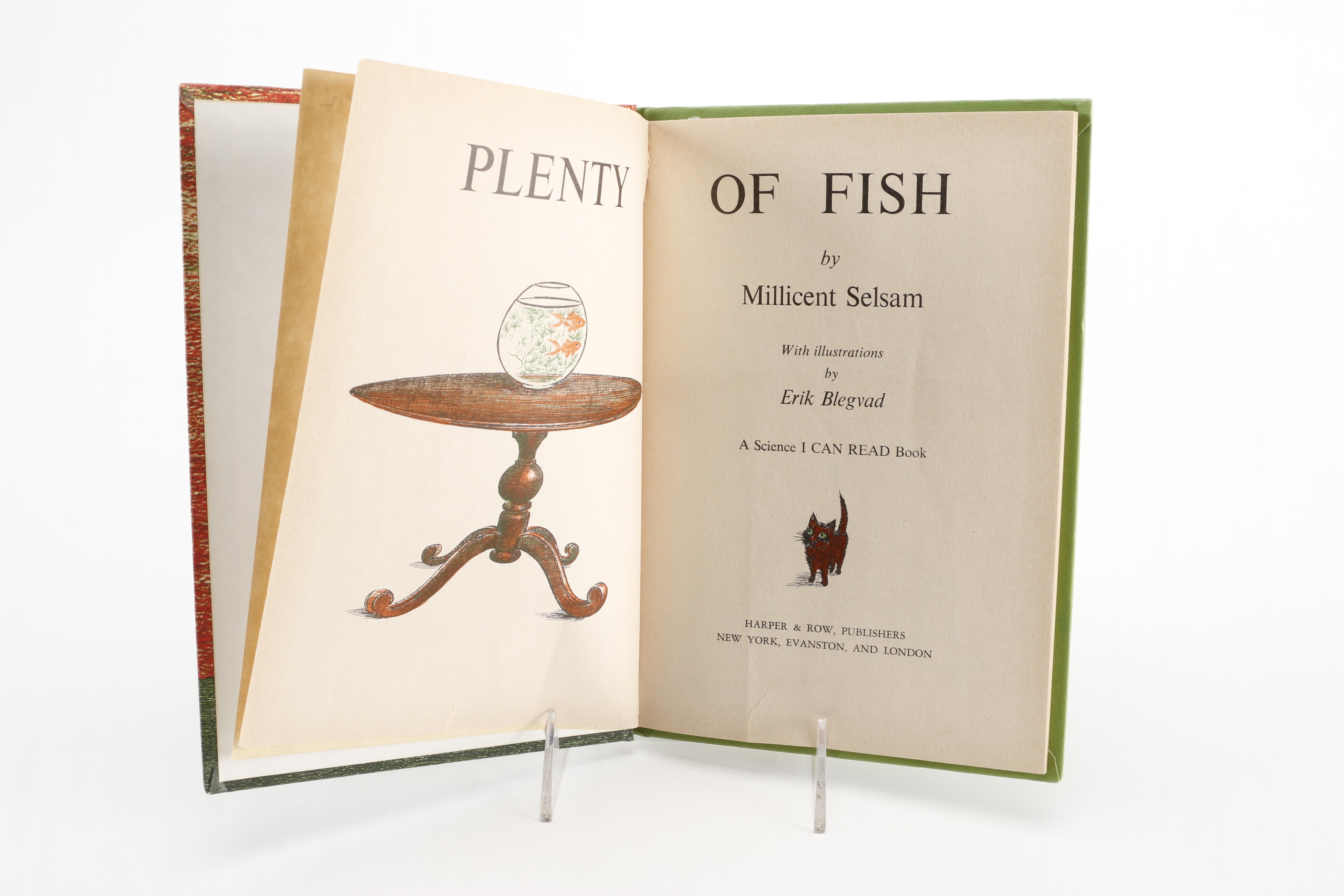 Collection of Children's Books including "Plenty of Fish" by Millicent Selsam