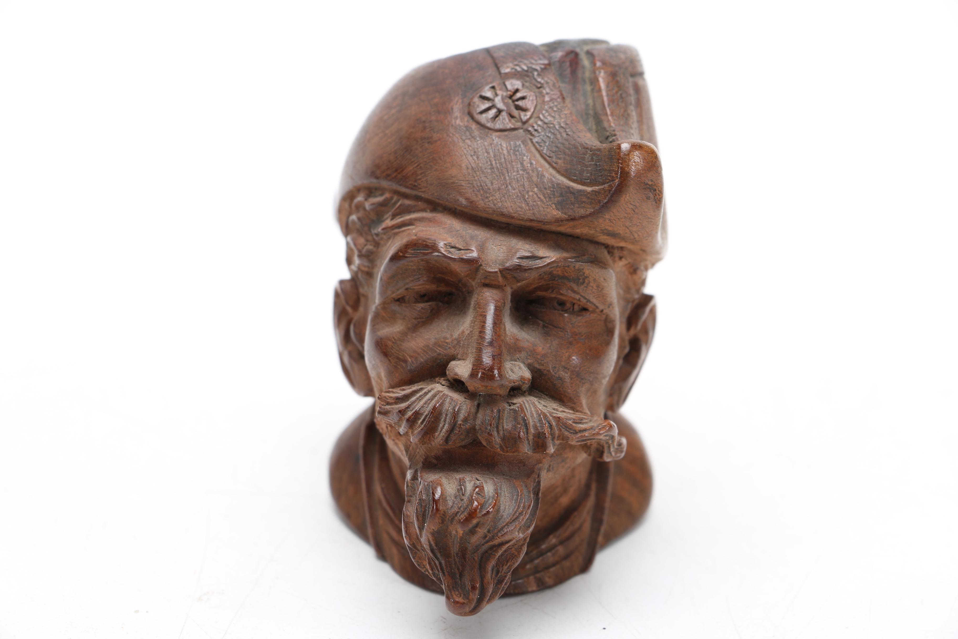 Scrimshaw and Wood Pipe