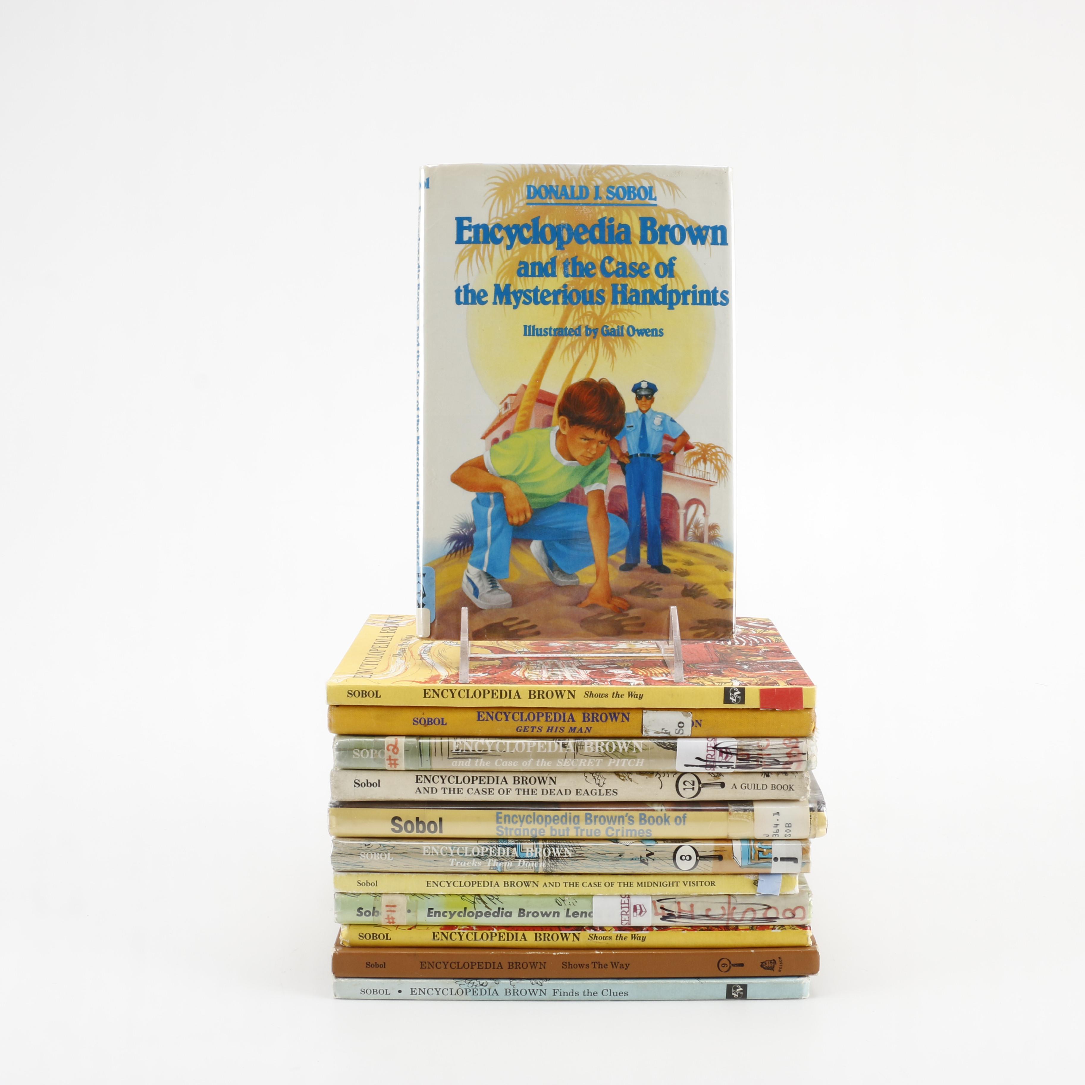 Assorted "Encyclopedia Brown" Books