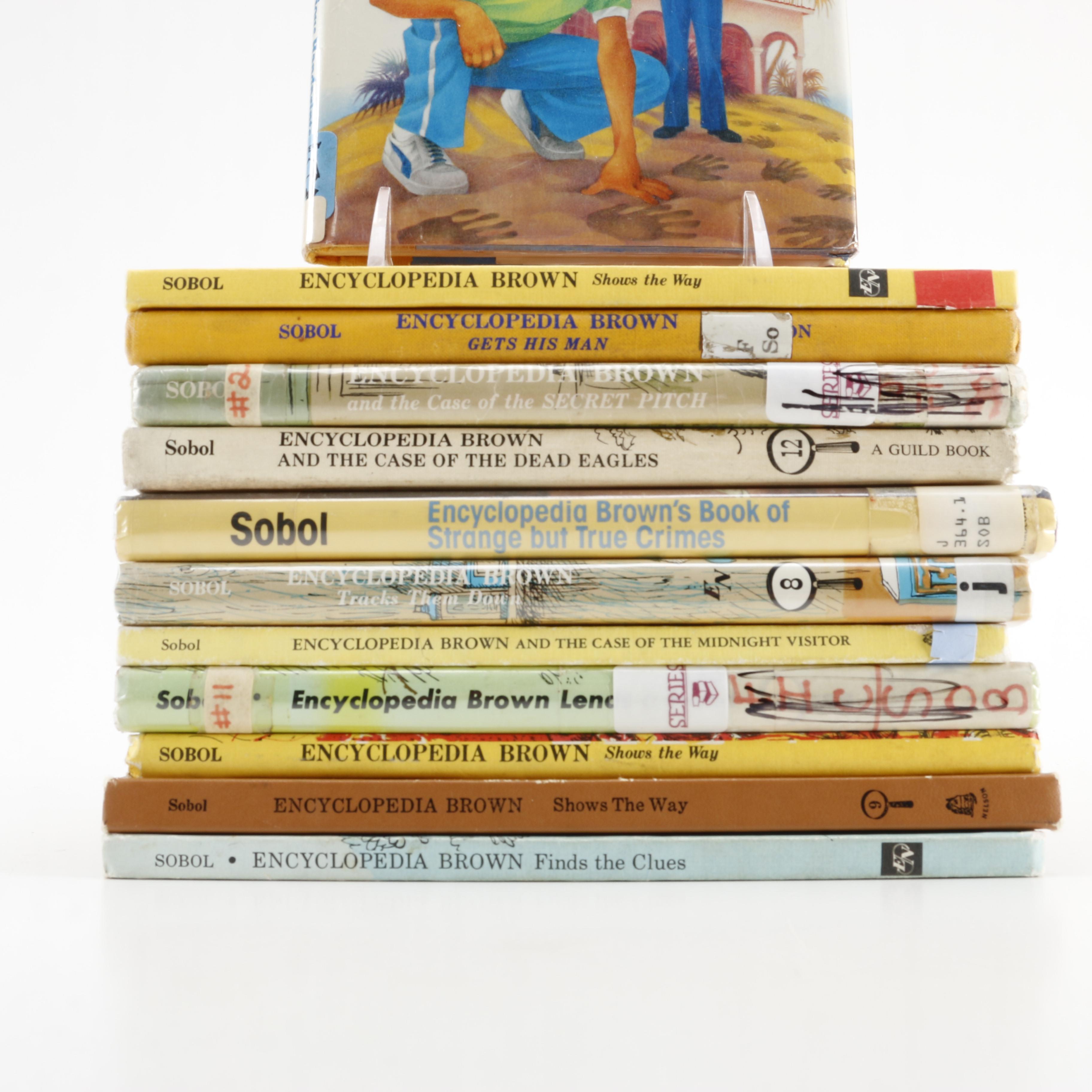Assorted "Encyclopedia Brown" Books