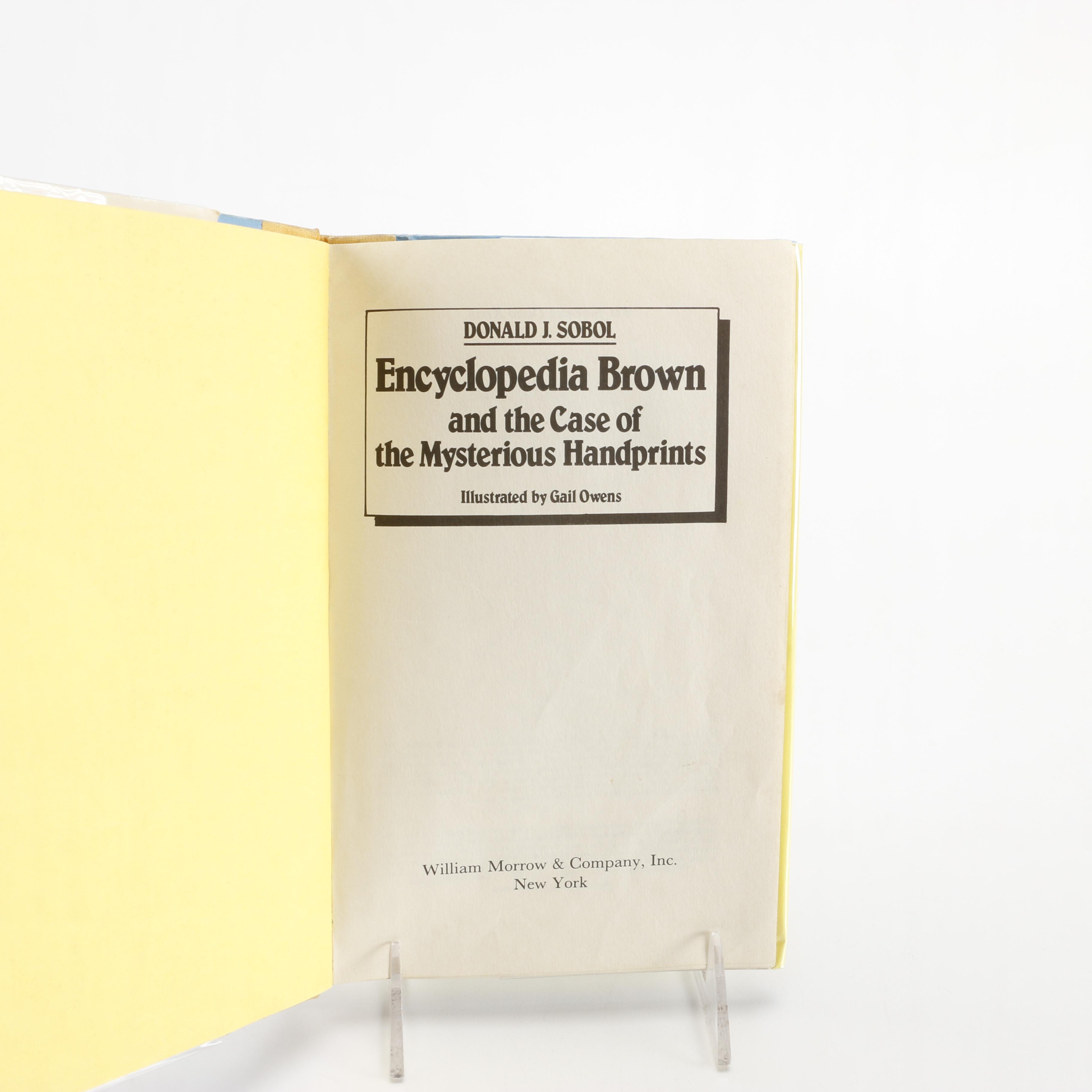 Assorted "Encyclopedia Brown" Books