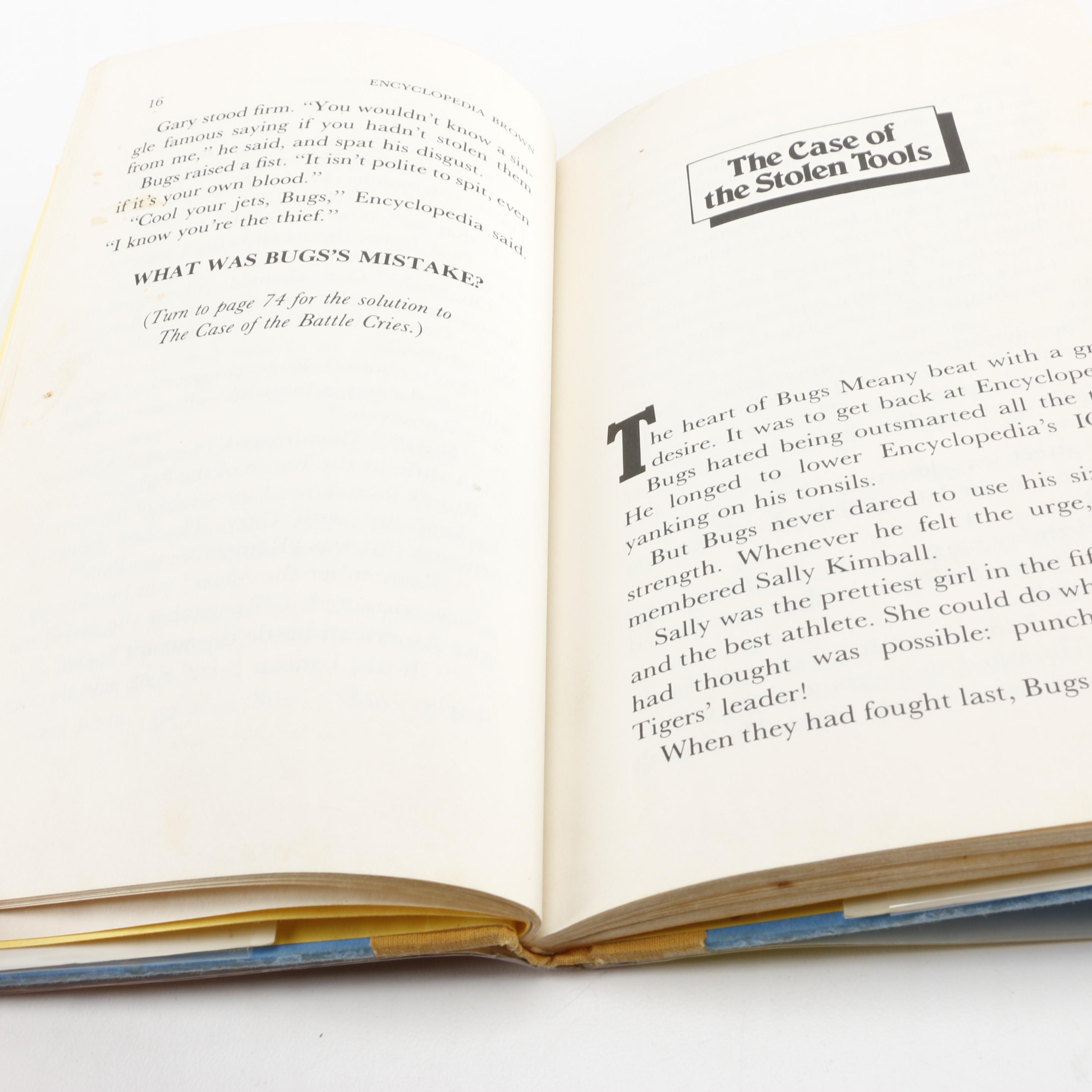 Assorted "Encyclopedia Brown" Books