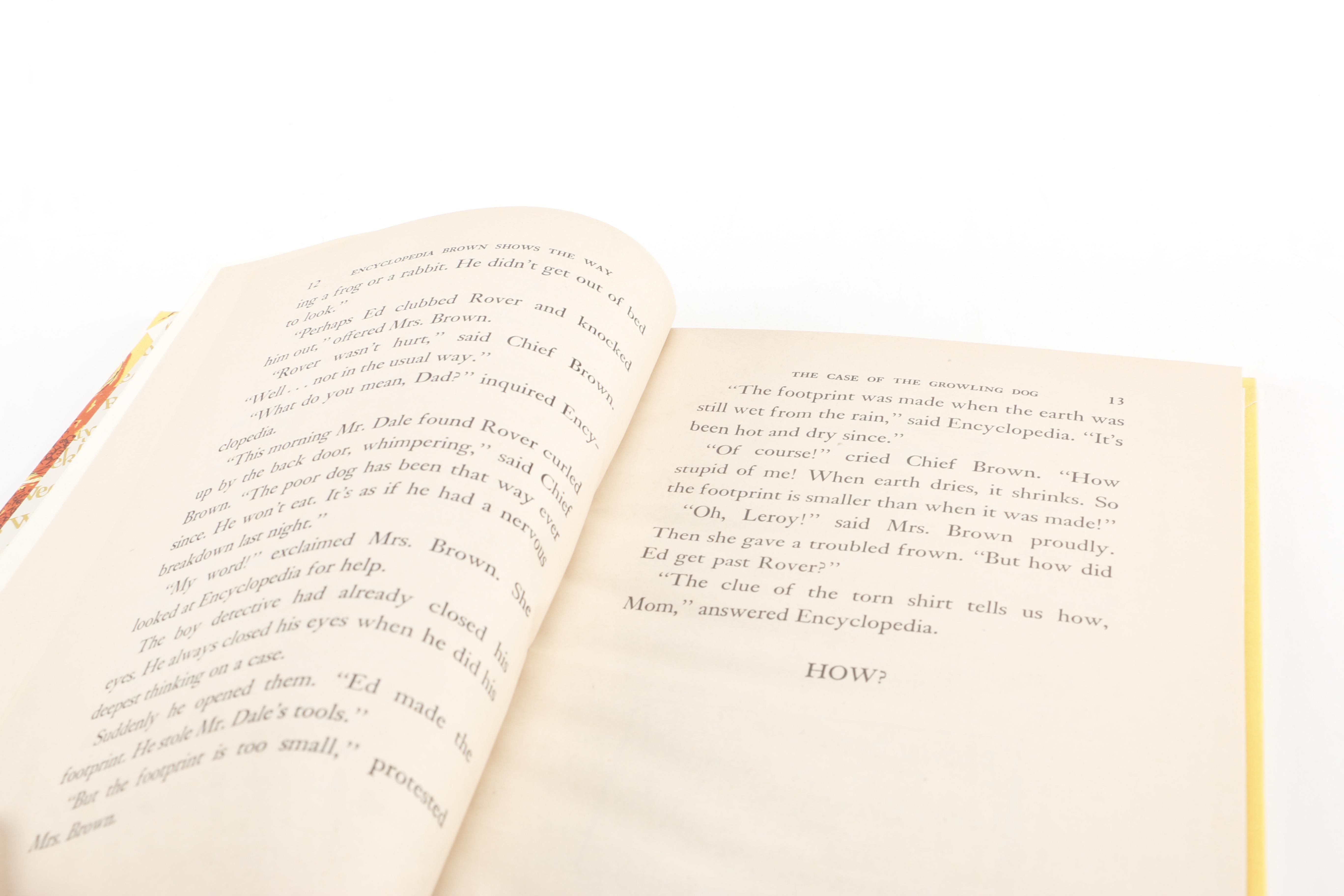 Assorted "Encyclopedia Brown" Books