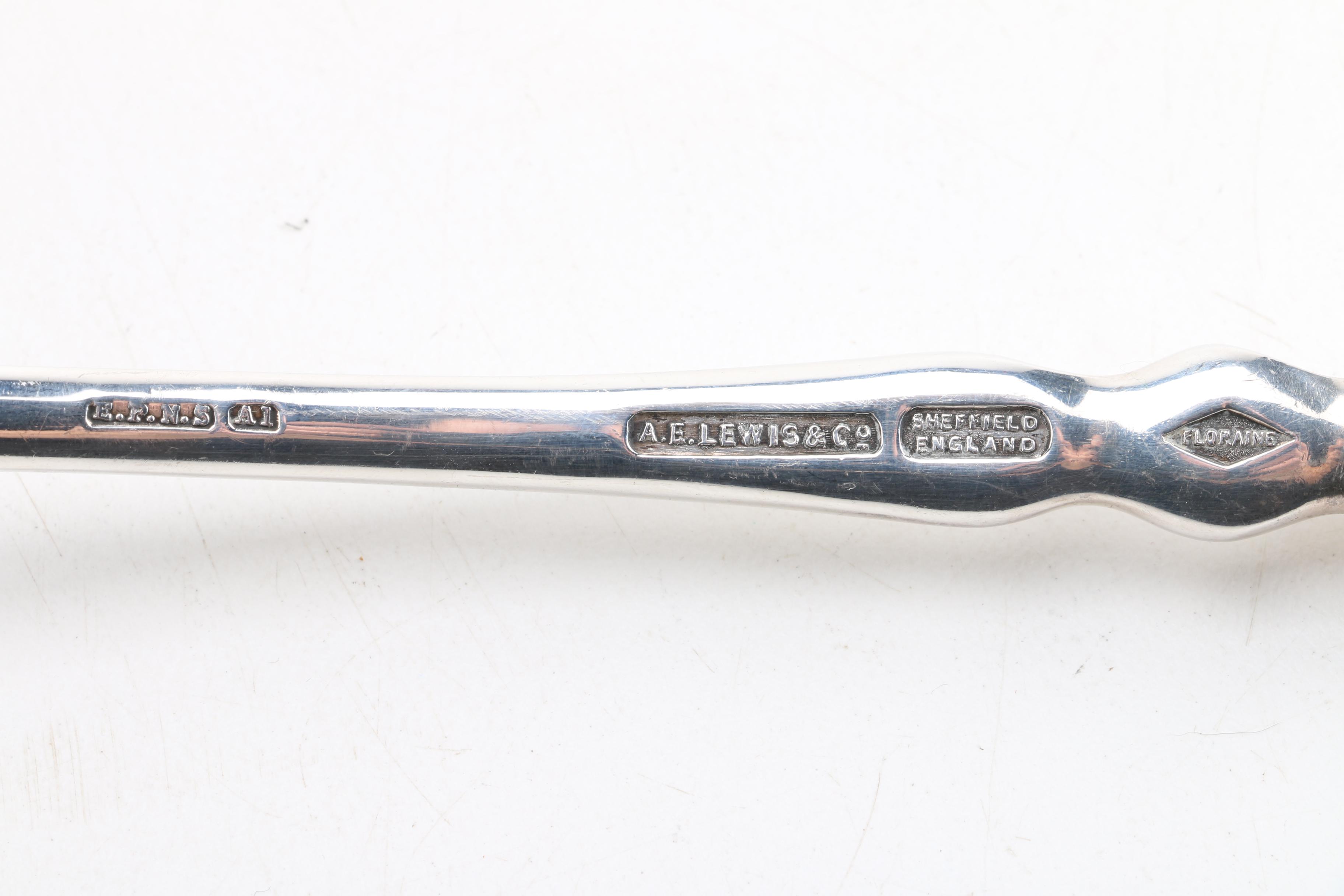 Assortment of Sterling Silver And Plated Flatware Featuring Towle