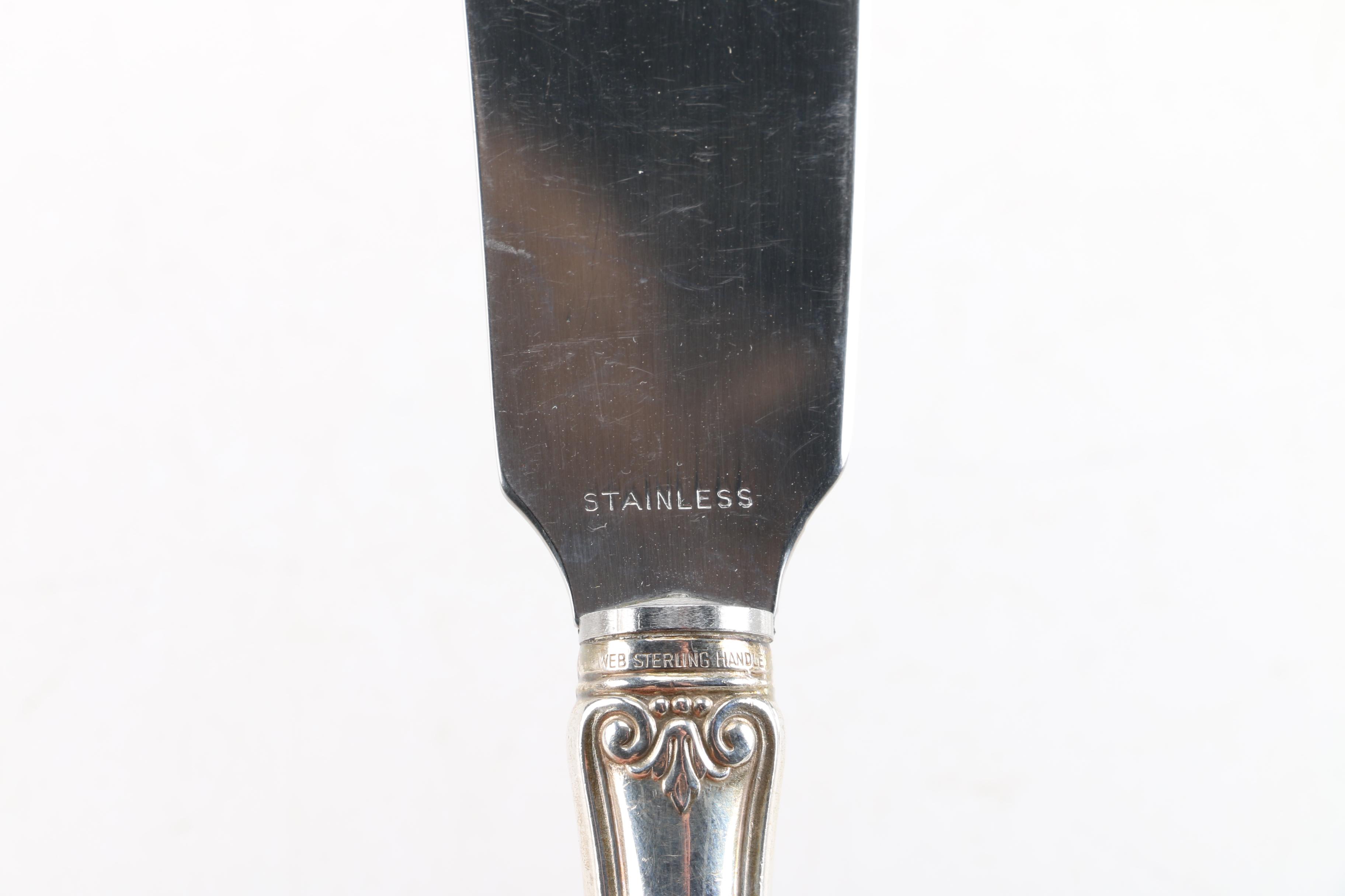 Assortment of Sterling Silver And Plated Flatware Featuring Towle