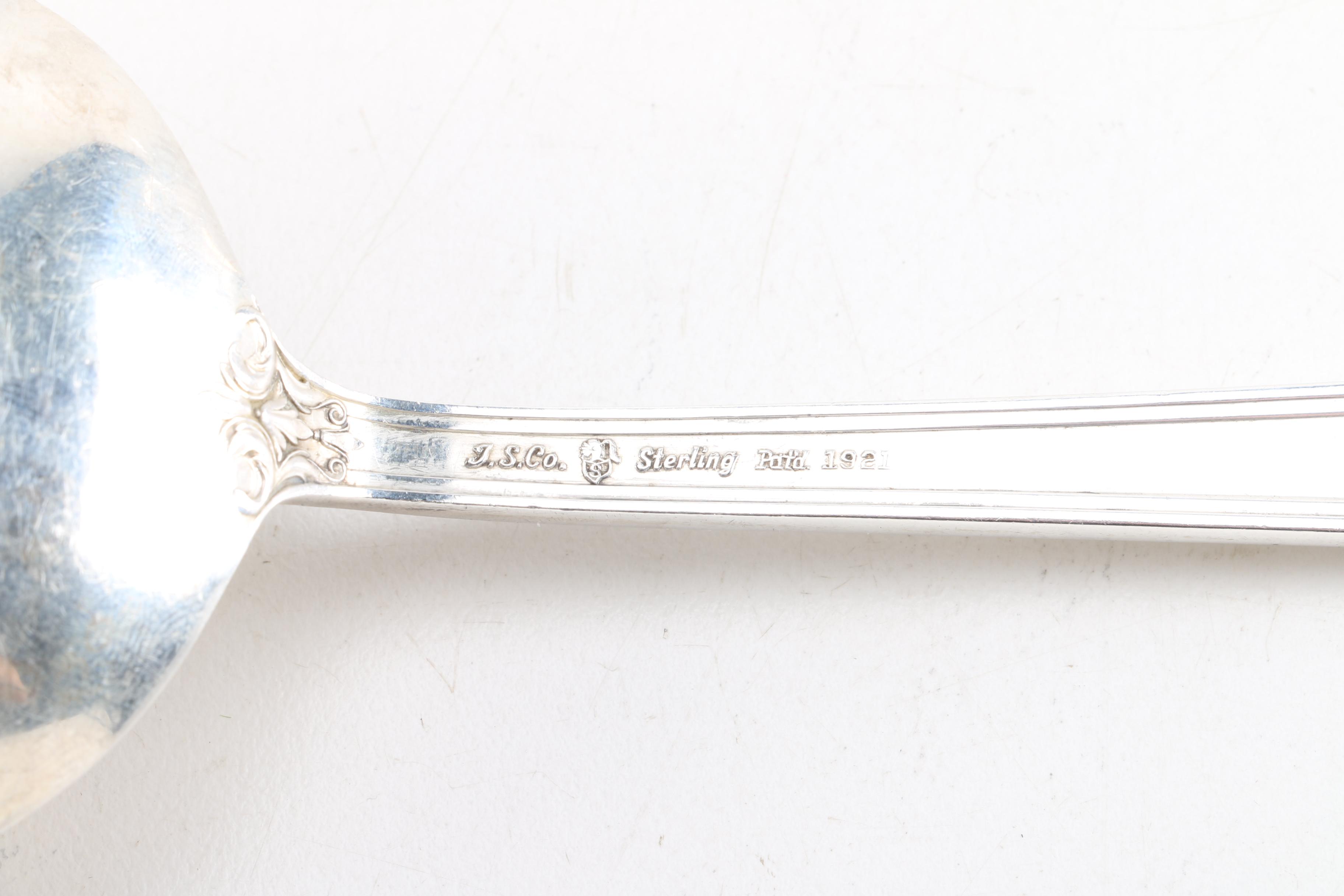 Assortment of Sterling Silver And Plated Flatware Featuring Towle