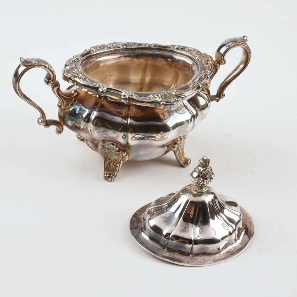Gorham Silver Plate Cream and Sugar