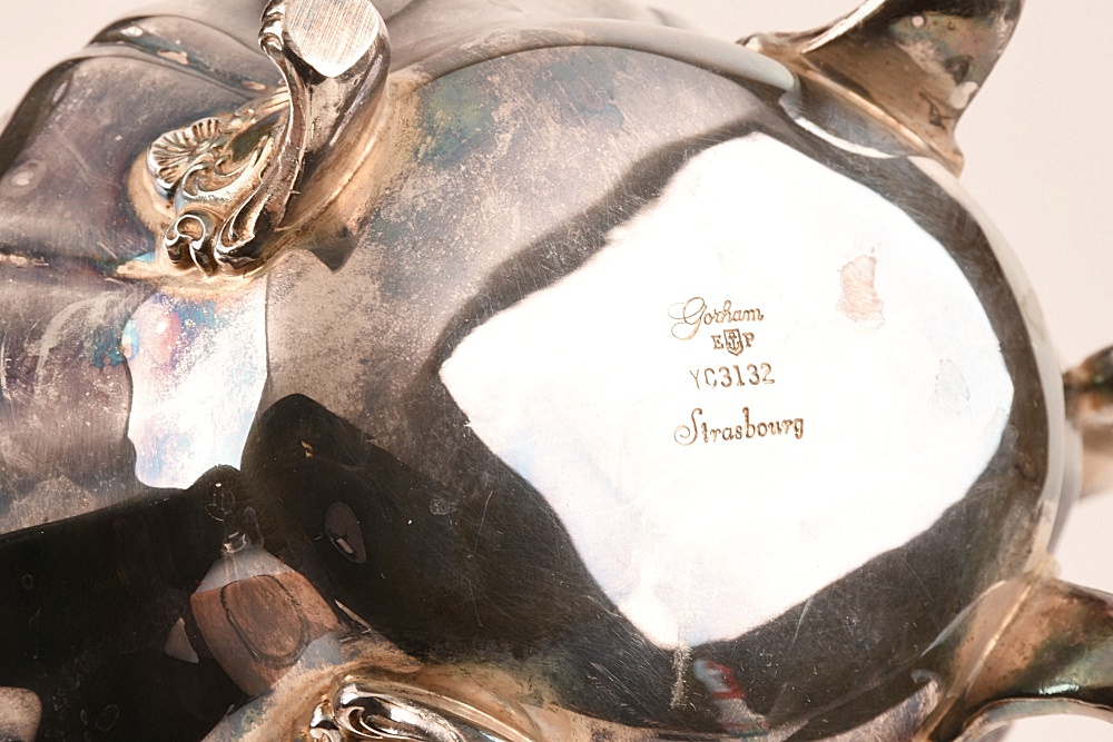 Gorham Silver Plate Cream and Sugar