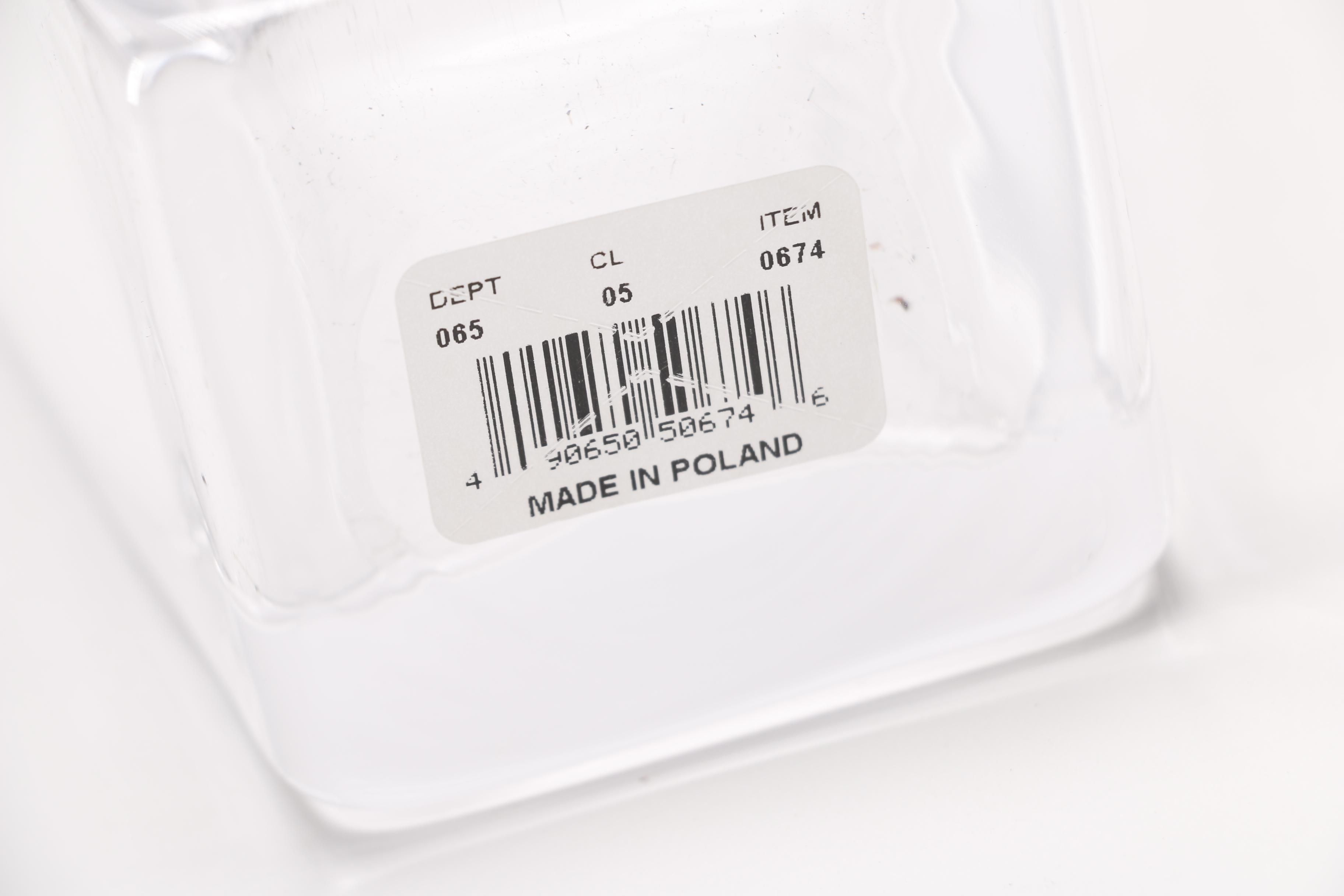 LSA International Polish Blown Glass Vase