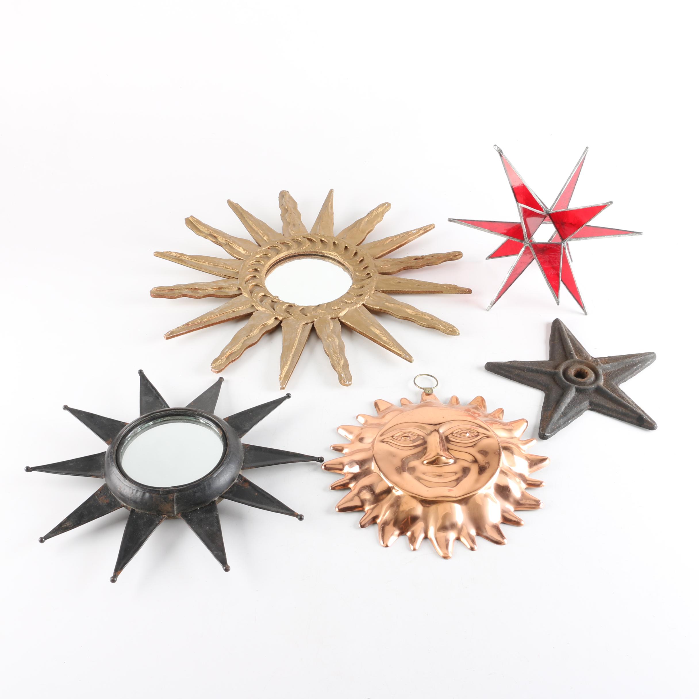 Assortment of Celestial Home Decor