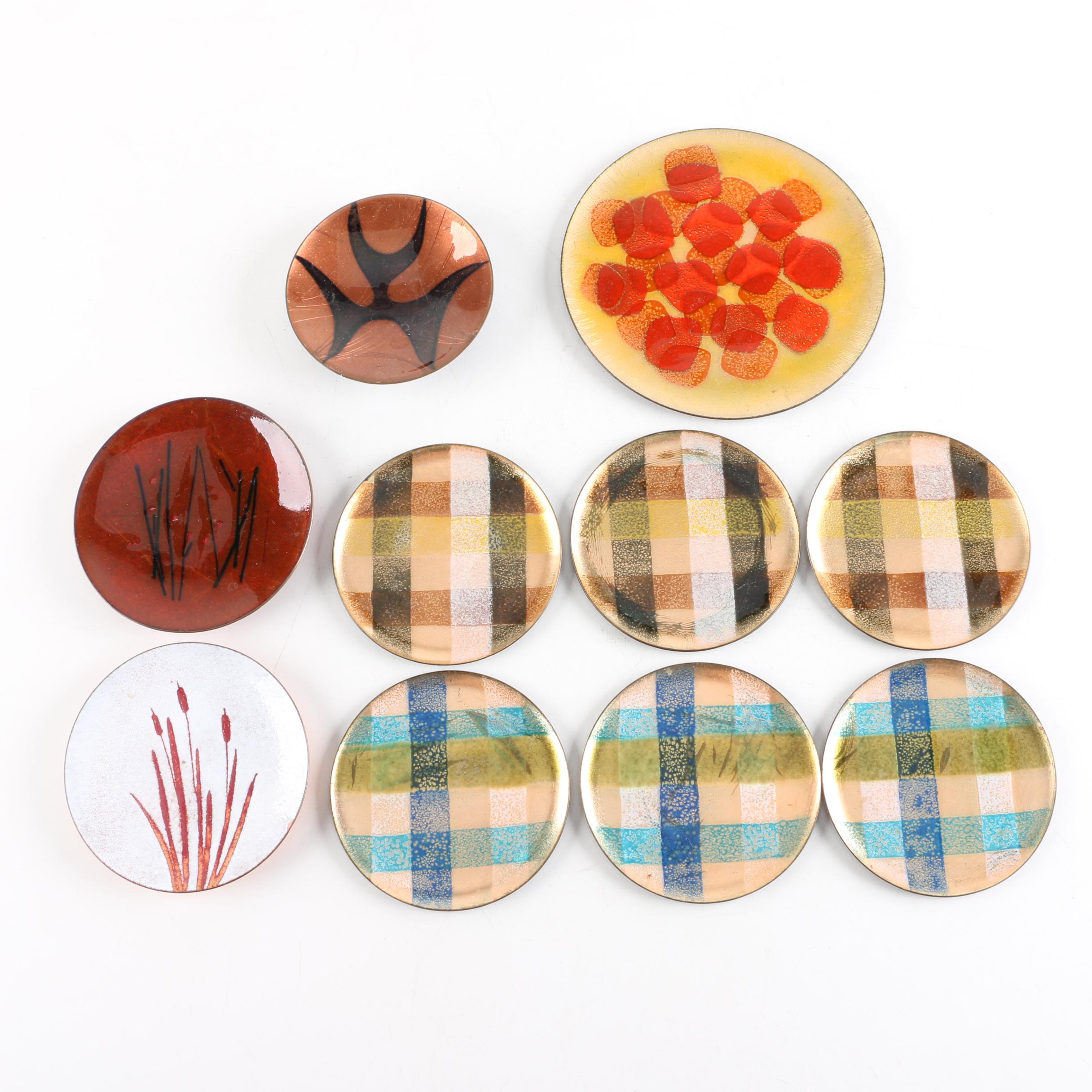 Retro Enameled Dishes