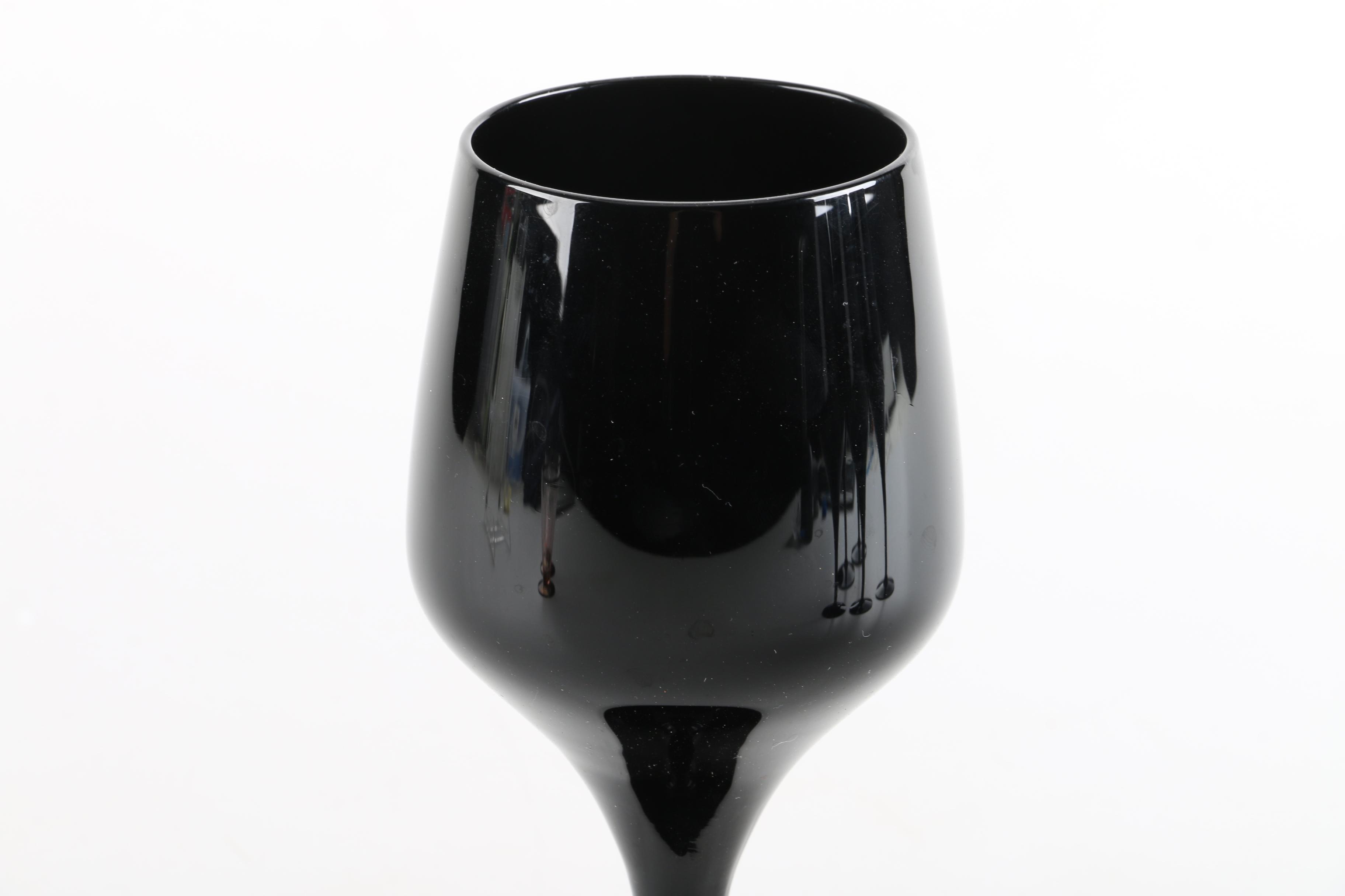 Morgantown Wine Glass and Cordial Glasses