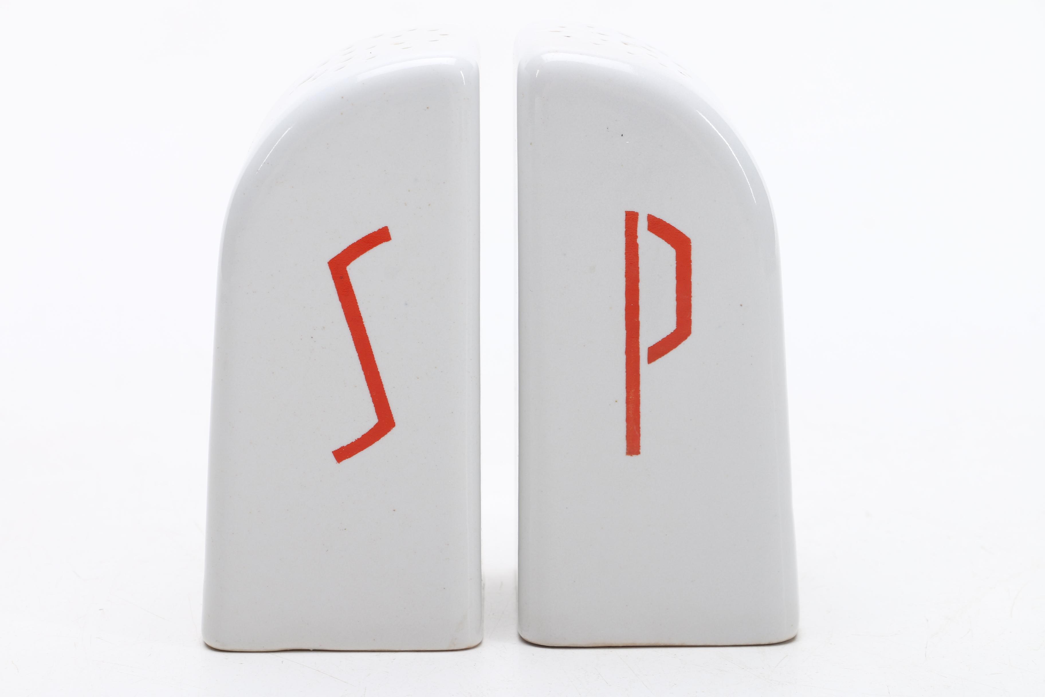 Art Deco Style Salt And Pepper Shakers