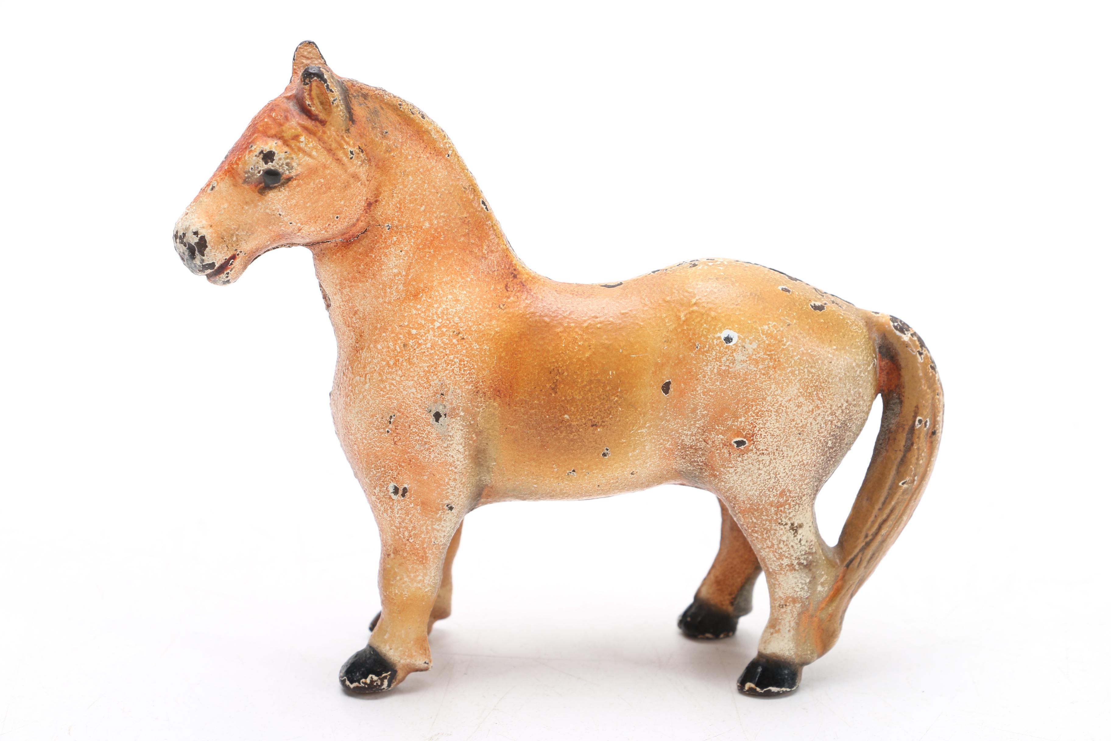 Vintage Shetland Pony Cast Iron Bank