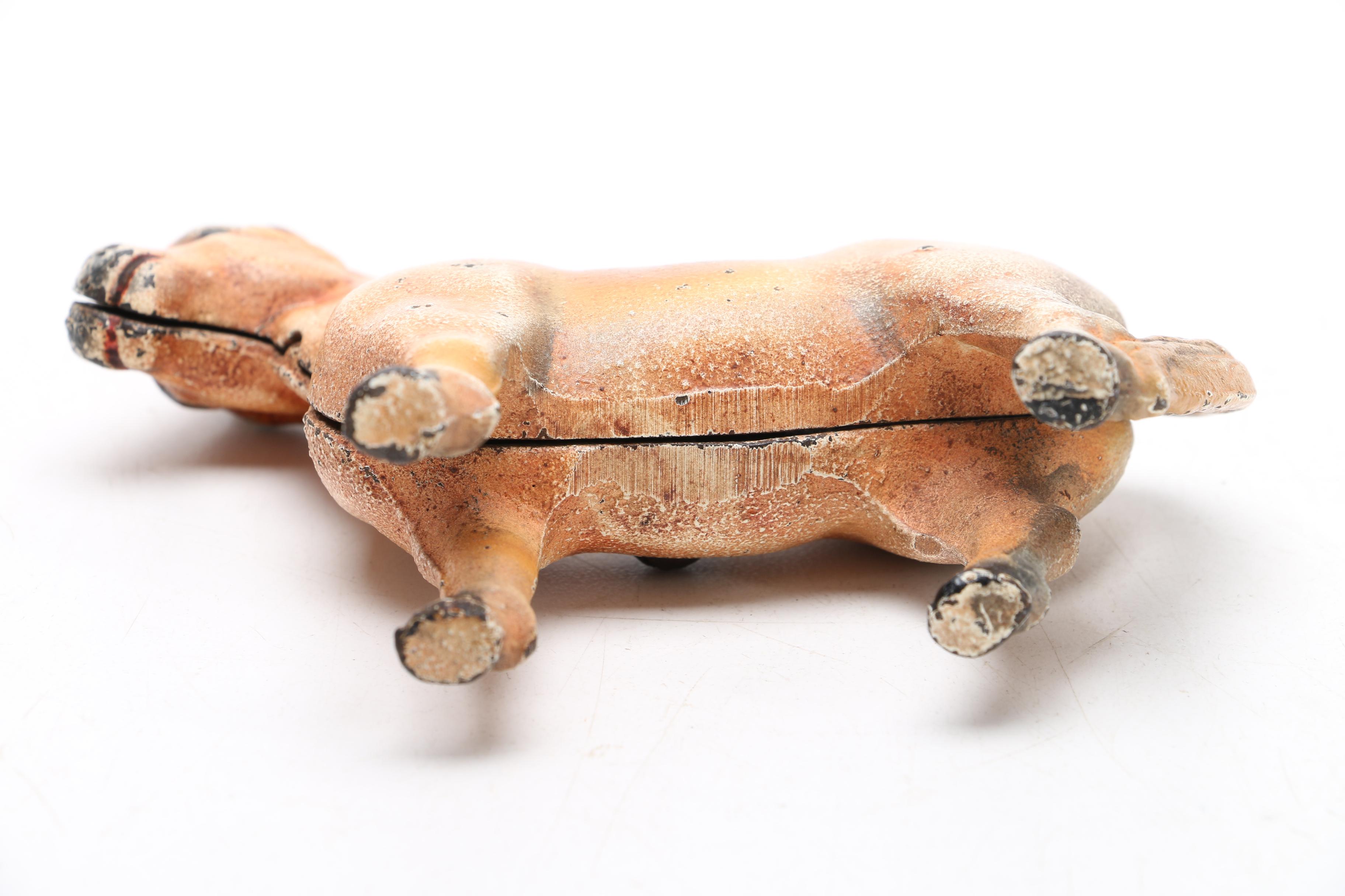 Vintage Shetland Pony Cast Iron Bank