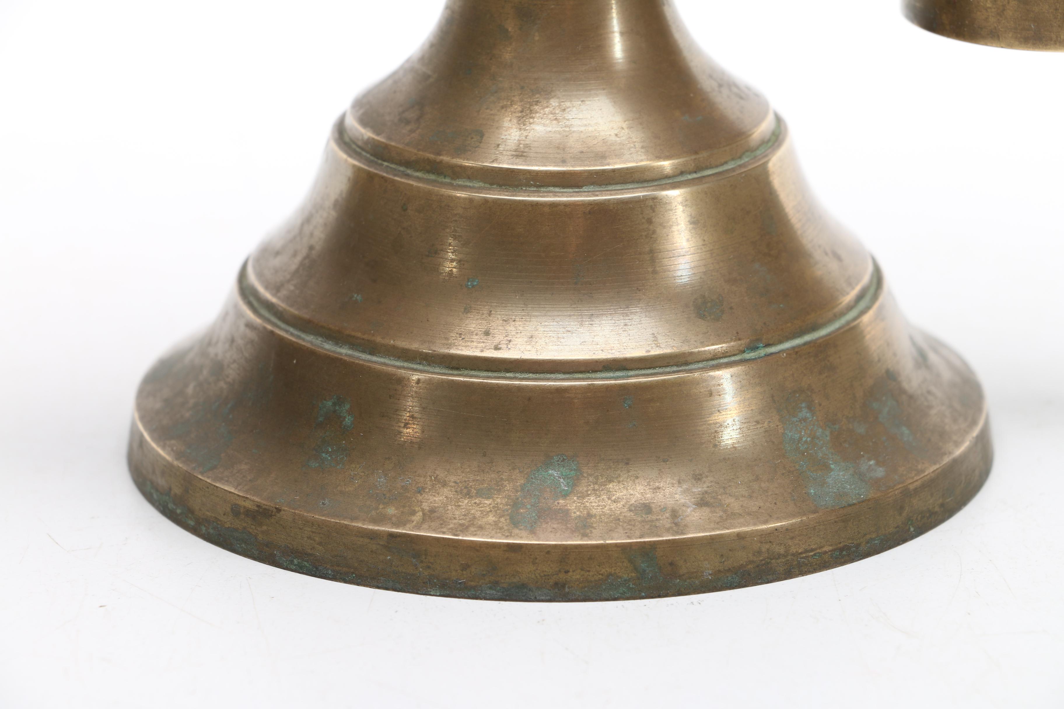 Antique Brass Shaving Stand