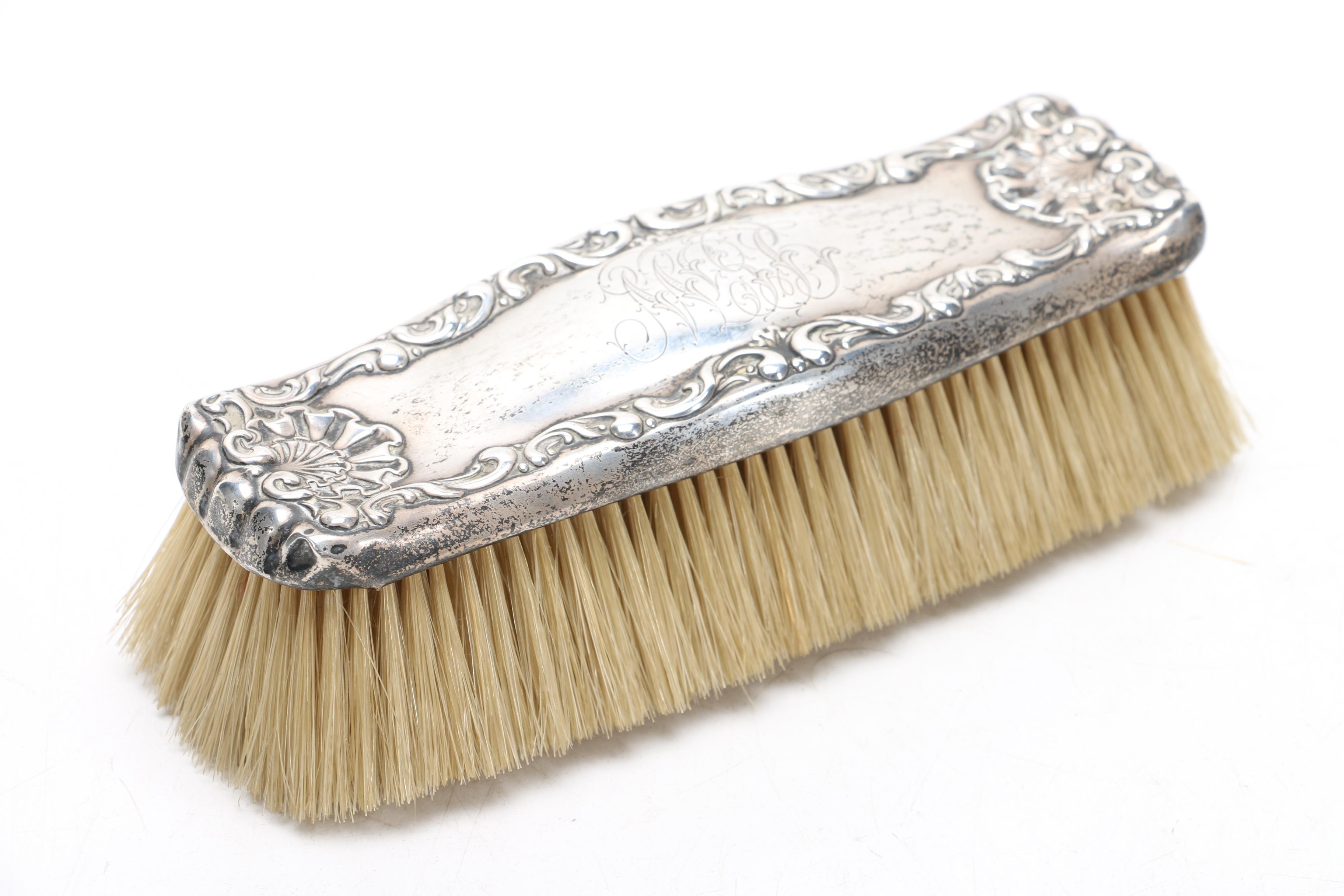 Whiting Manufacturing Co. Sterling Silver Mirror and Brushes