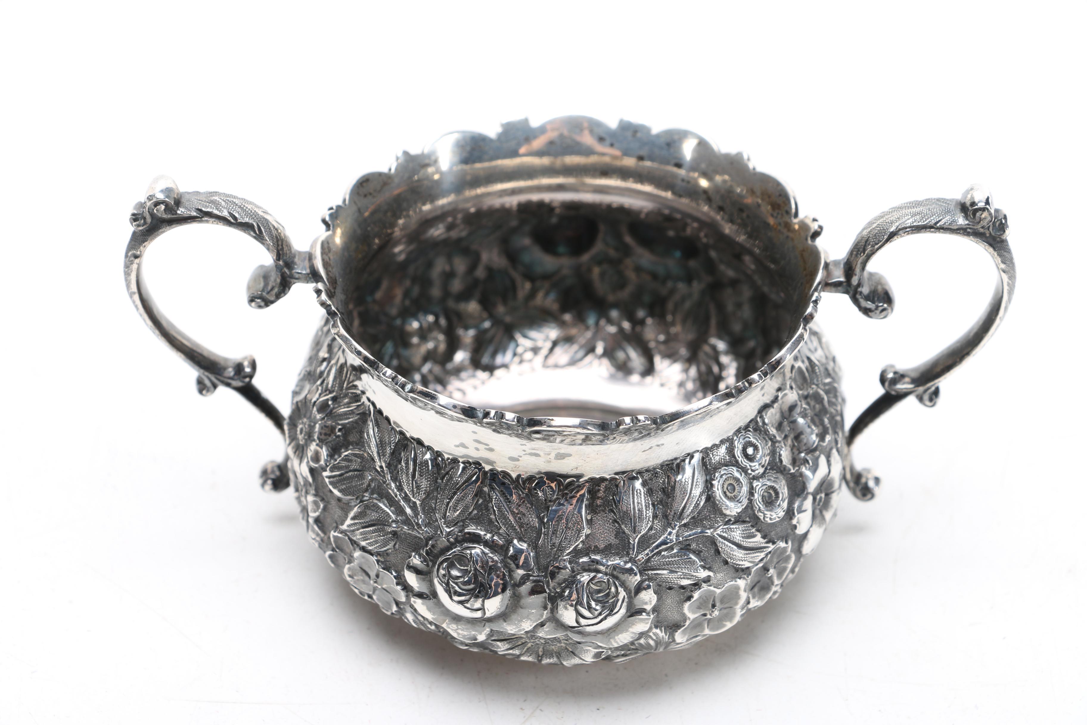 A.G. Schultz & Co. Sterling Silver Sugar and Creamer Set