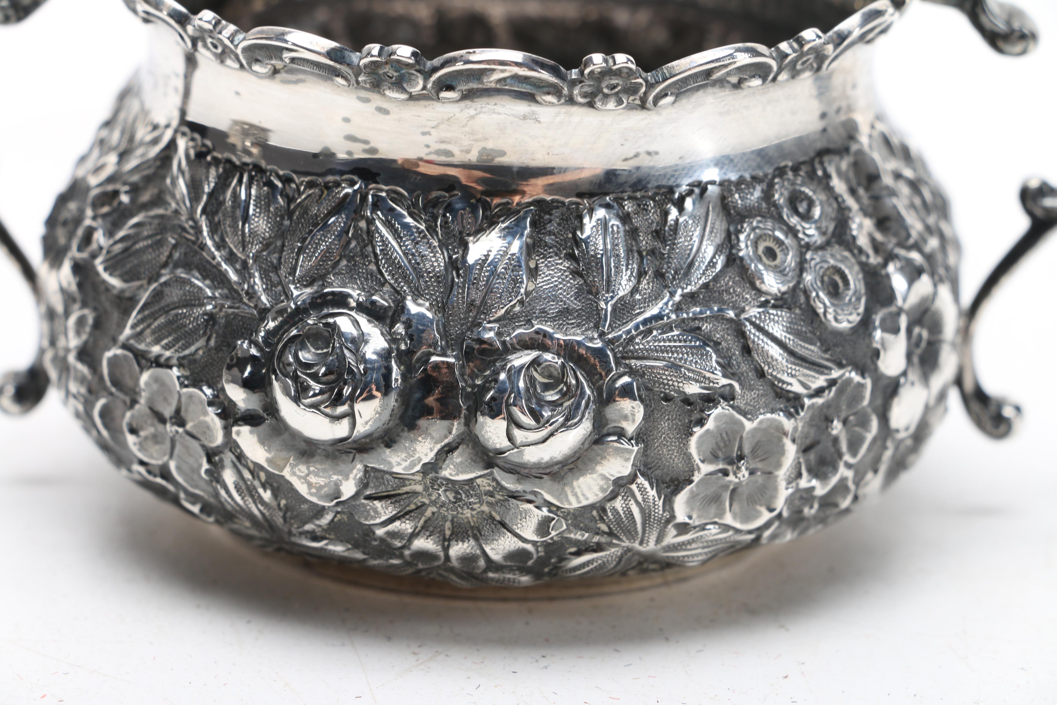 A.G. Schultz & Co. Sterling Silver Sugar and Creamer Set