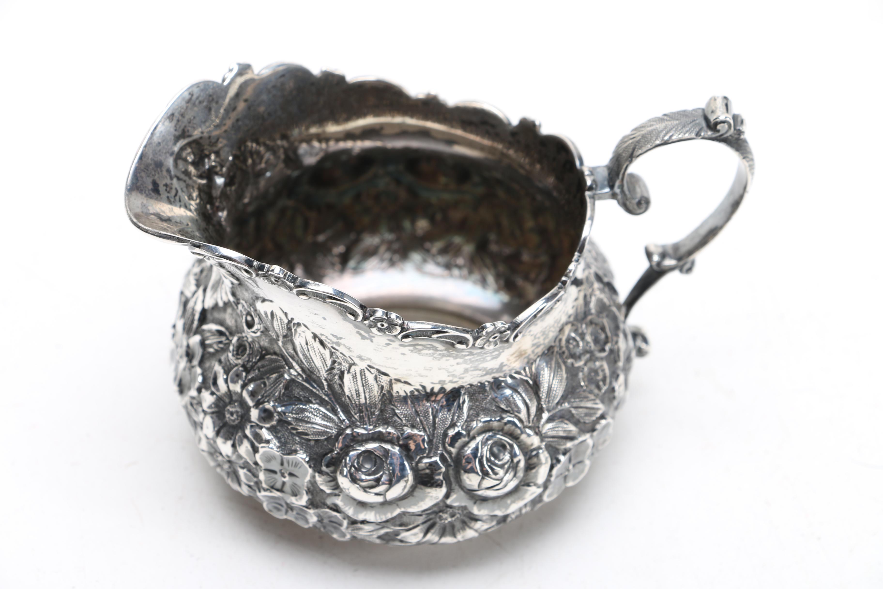 A.G. Schultz & Co. Sterling Silver Sugar and Creamer Set