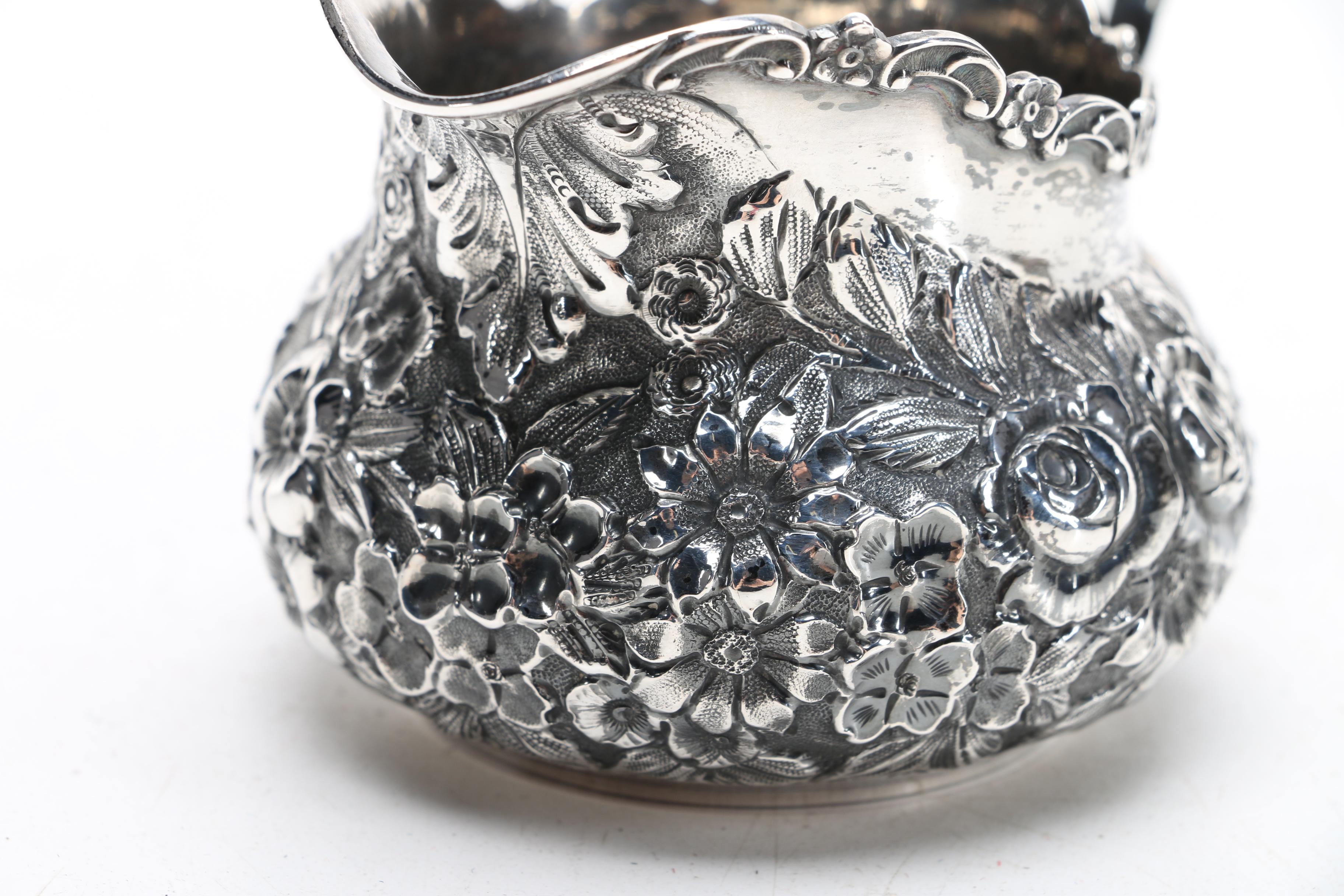 A.G. Schultz & Co. Sterling Silver Sugar and Creamer Set