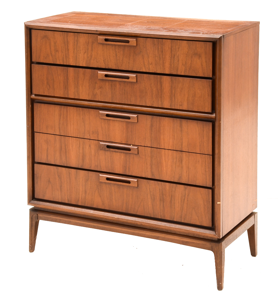 Danish Modern Style Walnut Chest